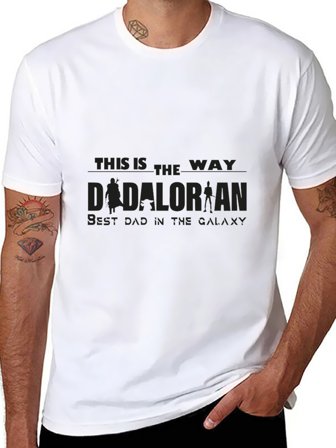 Dadalorian T-Shirt - Best Dad in the Galaxy