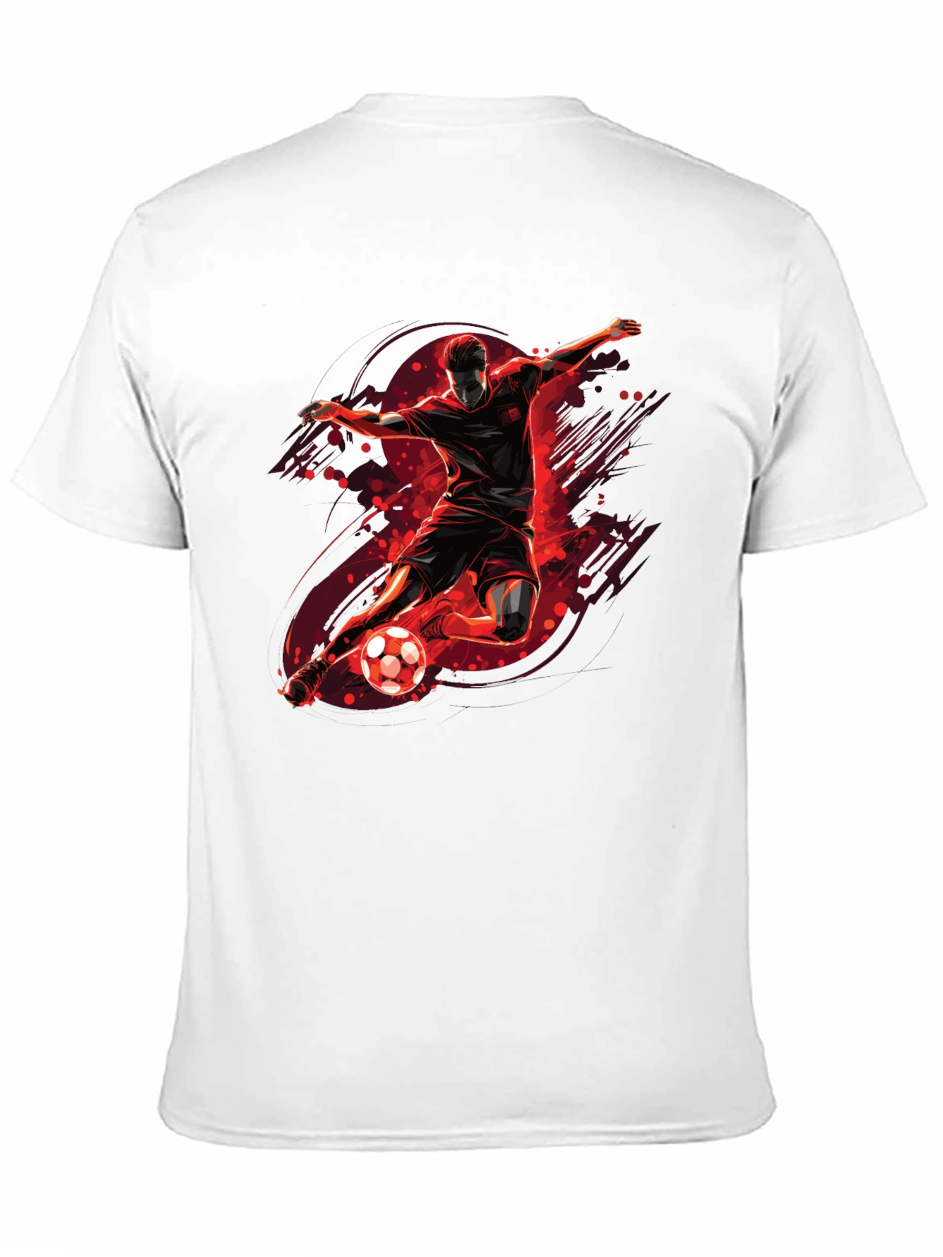 Soccer Kick Graphic Tee - Black T-Shirt