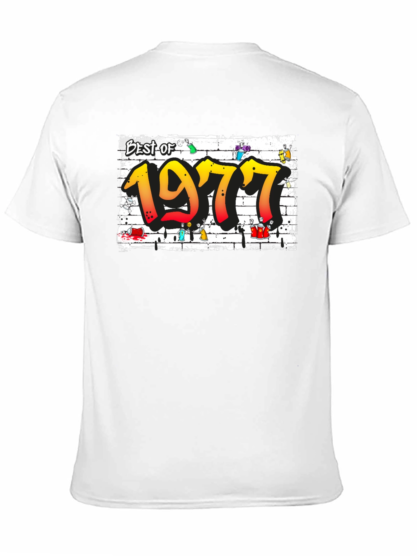 Best of 1977 Graffiti Style T-Shirt