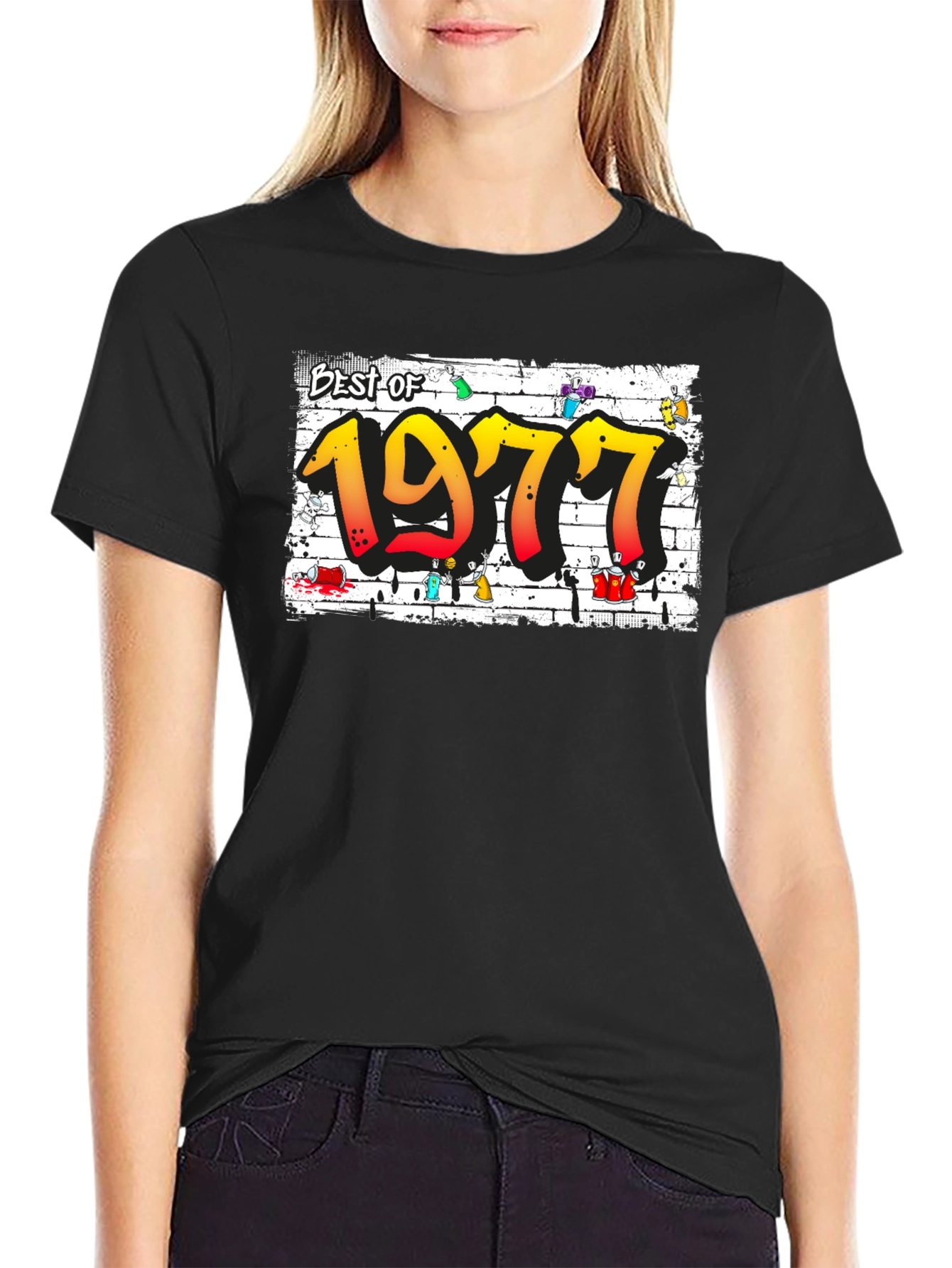 Best of 1977 Graffiti Style T-Shirt