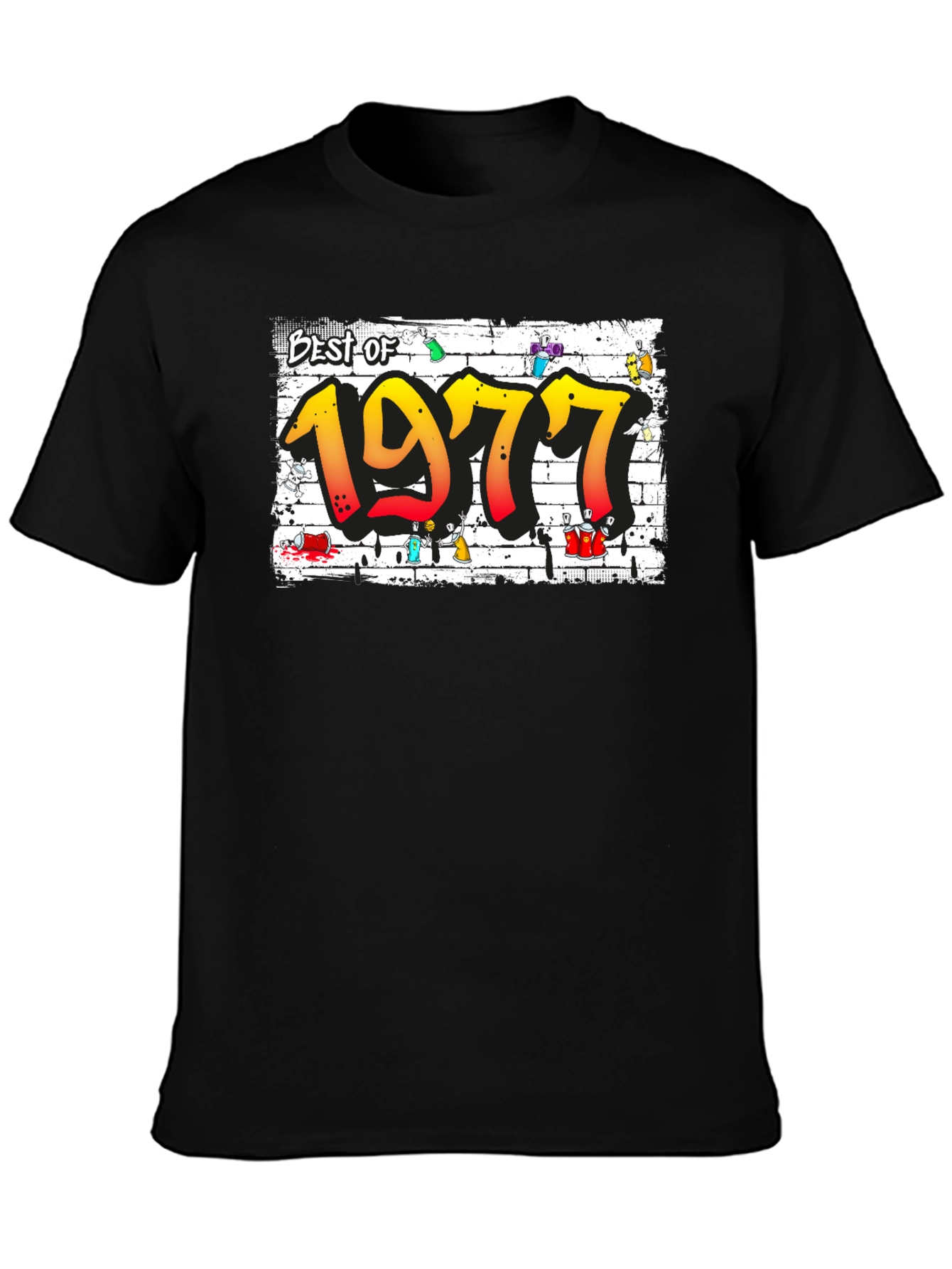 Best of 1977 Graffiti Style T-Shirt