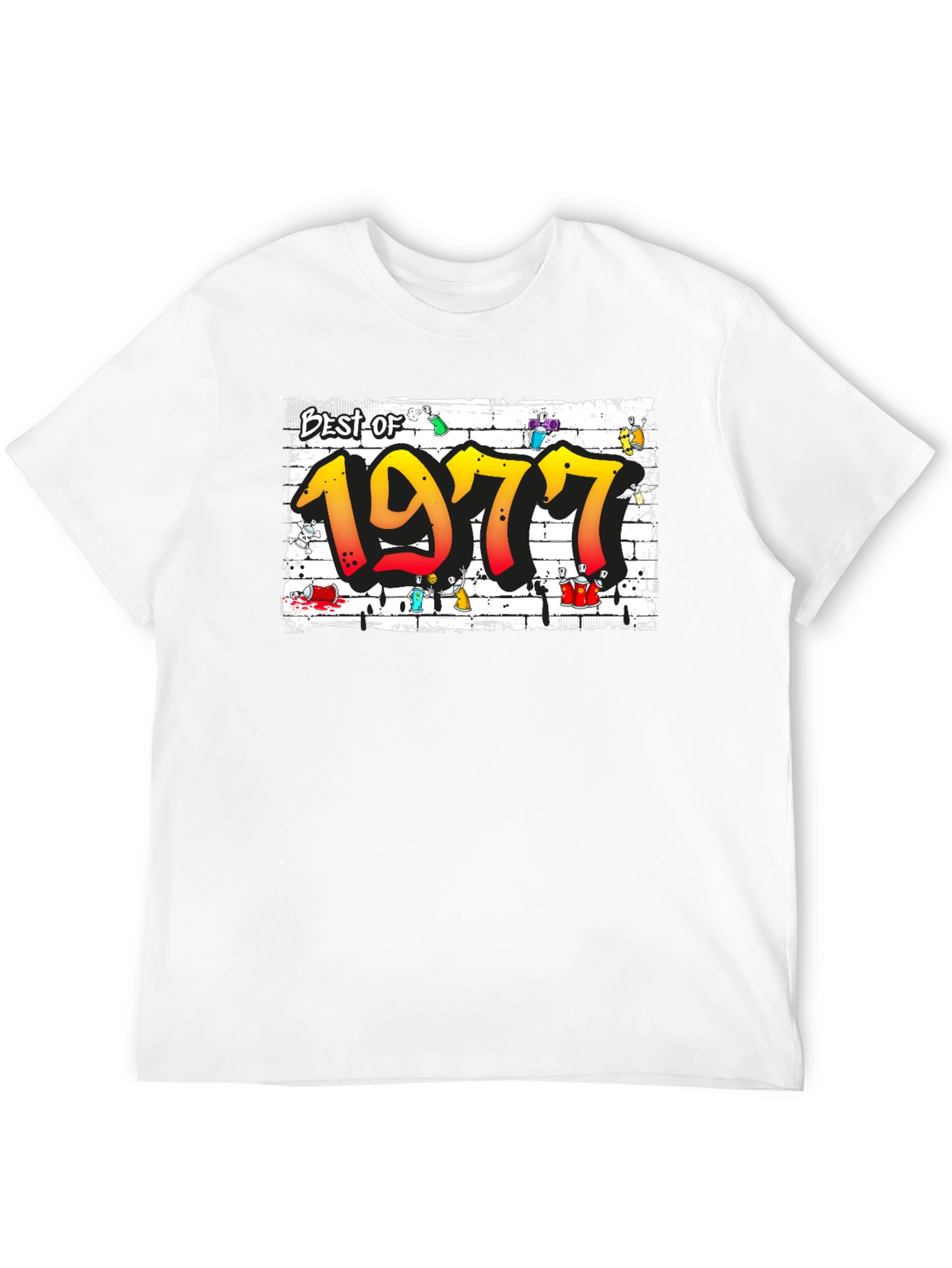Best of 1977 Graffiti Style T-Shirt