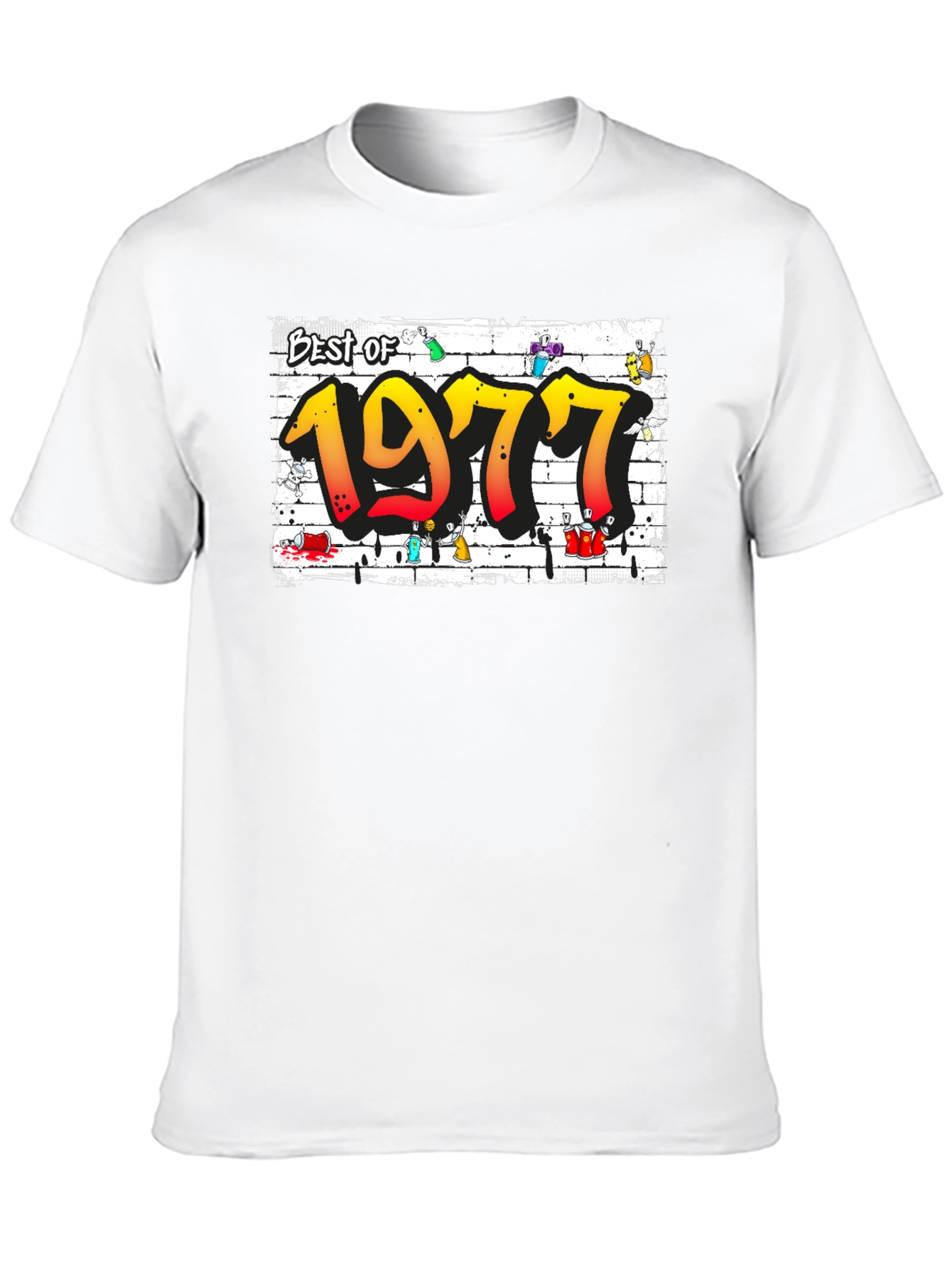 Best of 1977 Graffiti Style T-Shirt