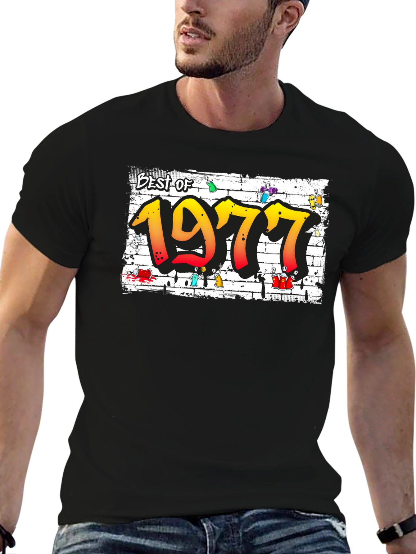 Best of 1977 Graffiti Style T-Shirt