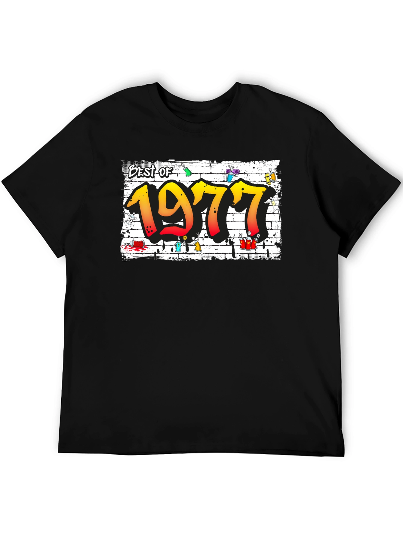Best of 1977 Graffiti Style T-Shirt