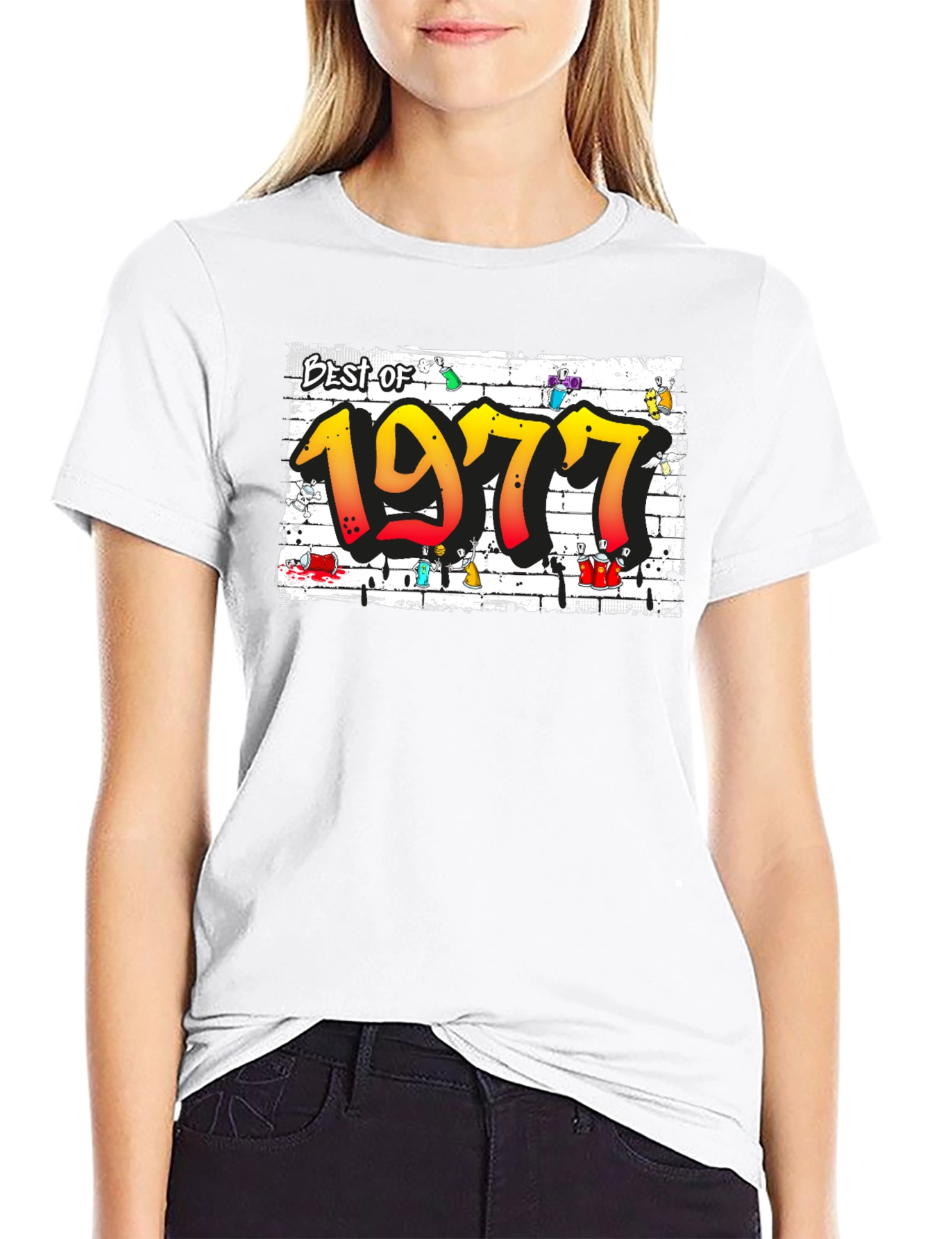 Best of 1977 Graffiti Style T-Shirt