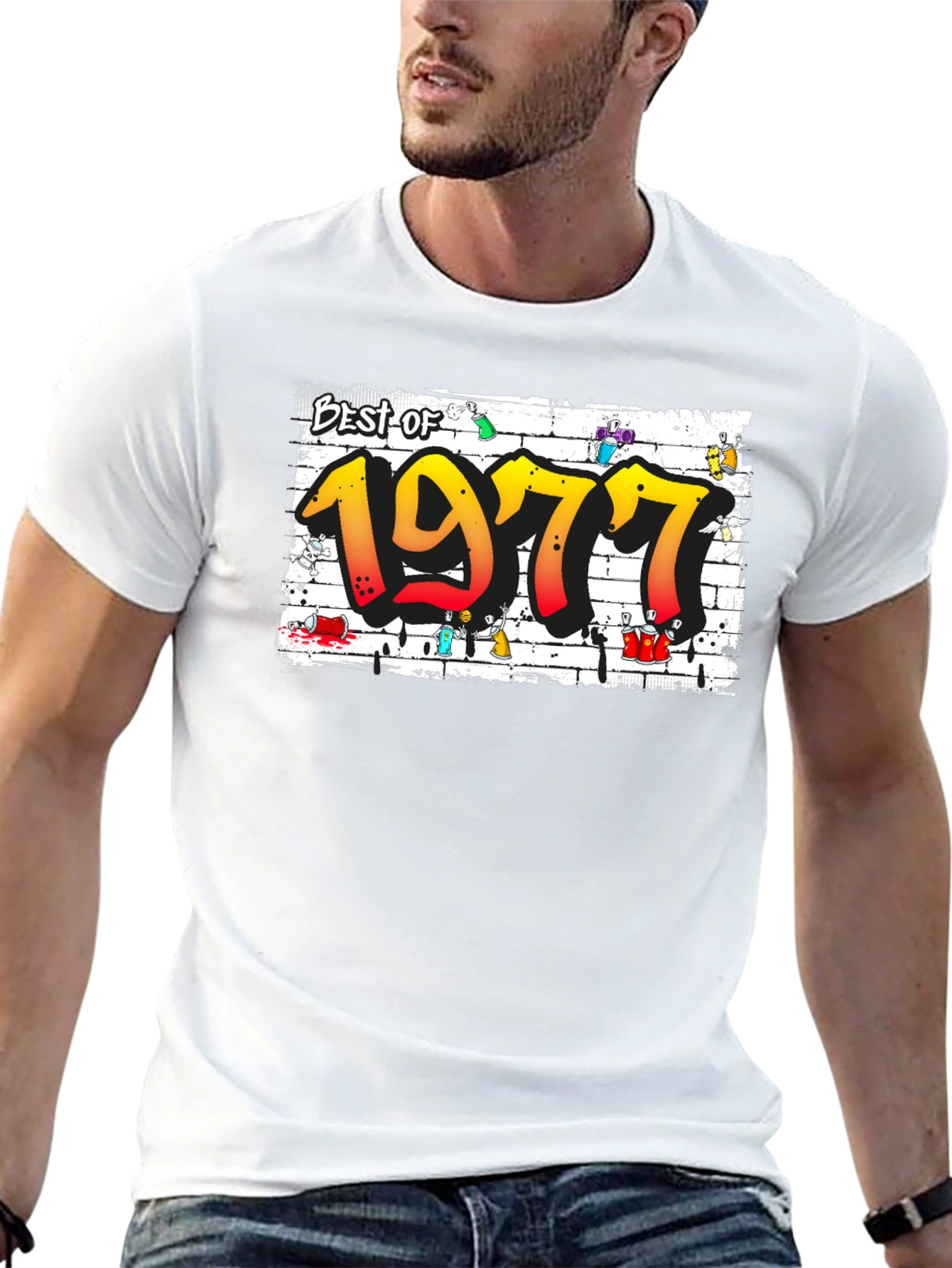 Best of 1977 Graffiti Style T-Shirt