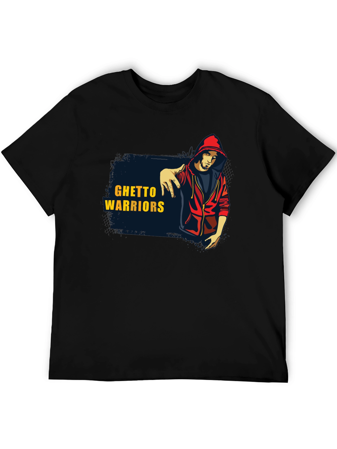 Ghetto Warriors Graphic Tee - Urban Streetwear