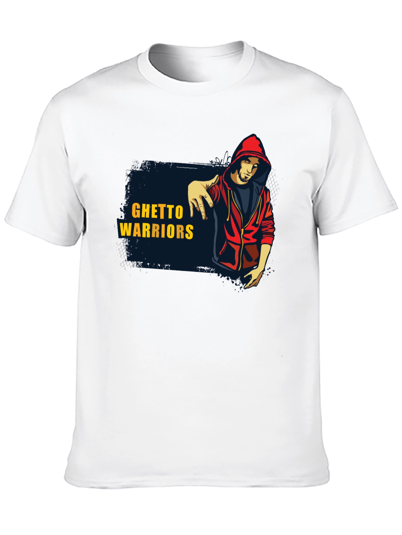 Ghetto Warriors Graphic Tee - Urban Streetwear