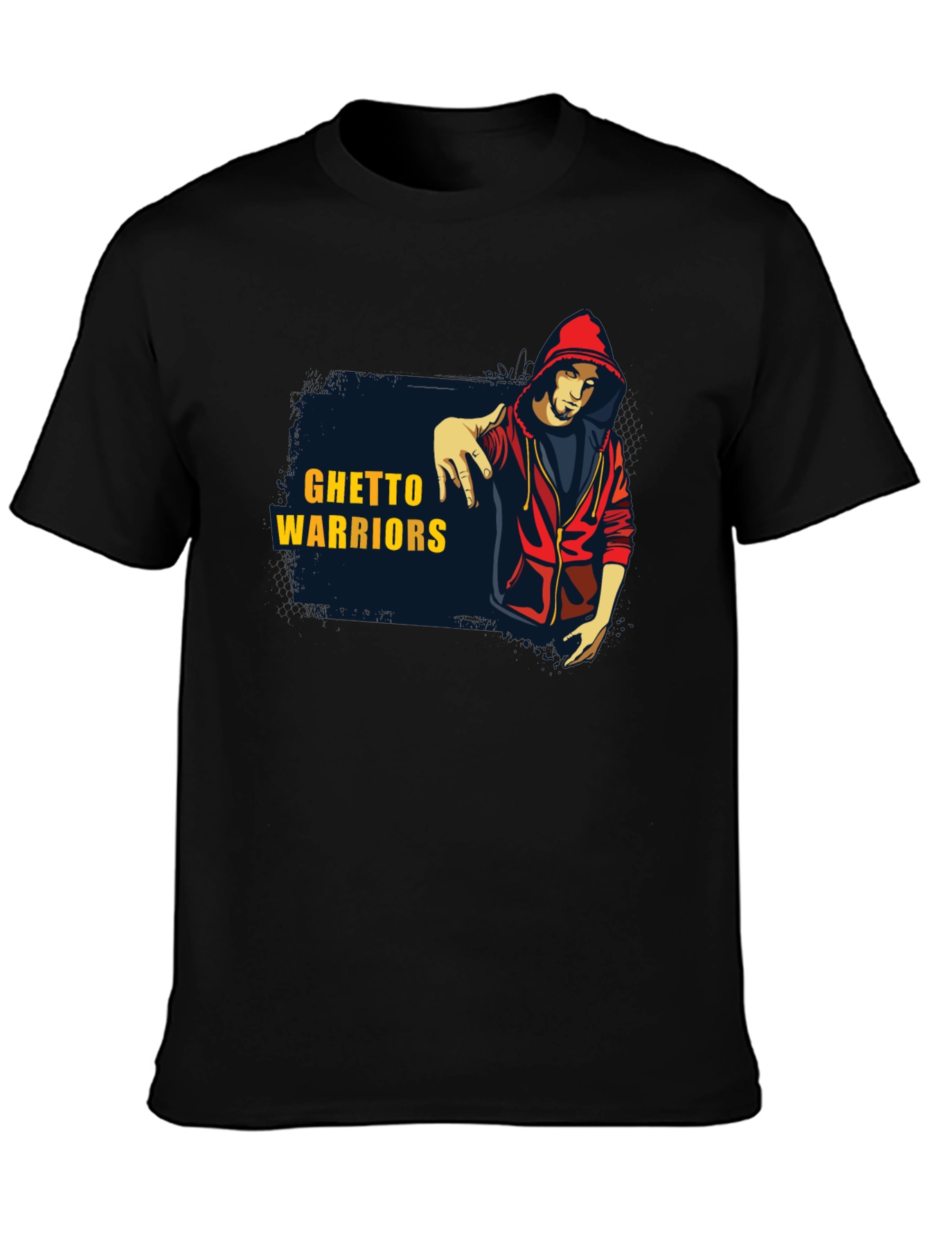 Ghetto Warriors Graphic Tee - Urban Streetwear