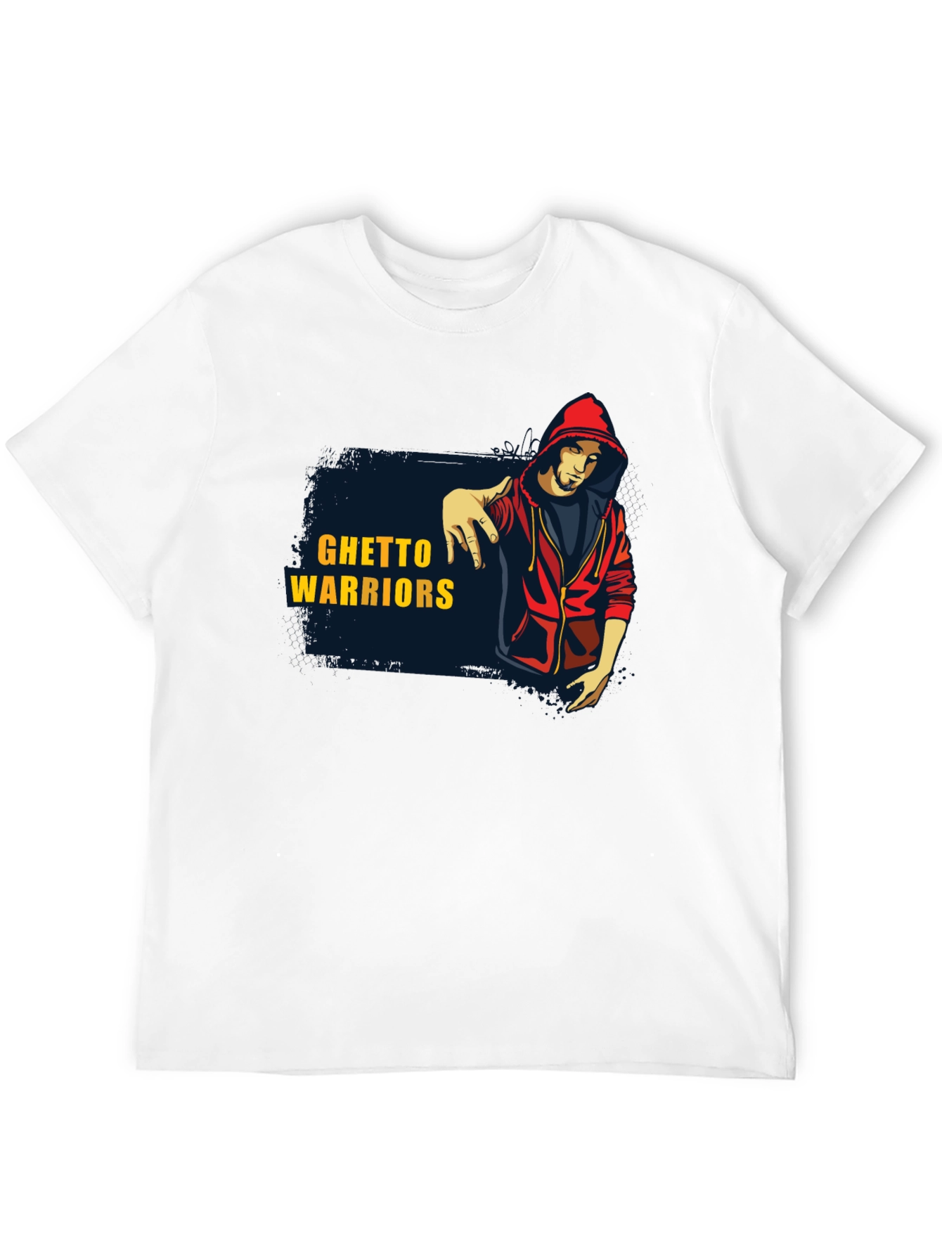 Ghetto Warriors Graphic Tee - Urban Streetwear