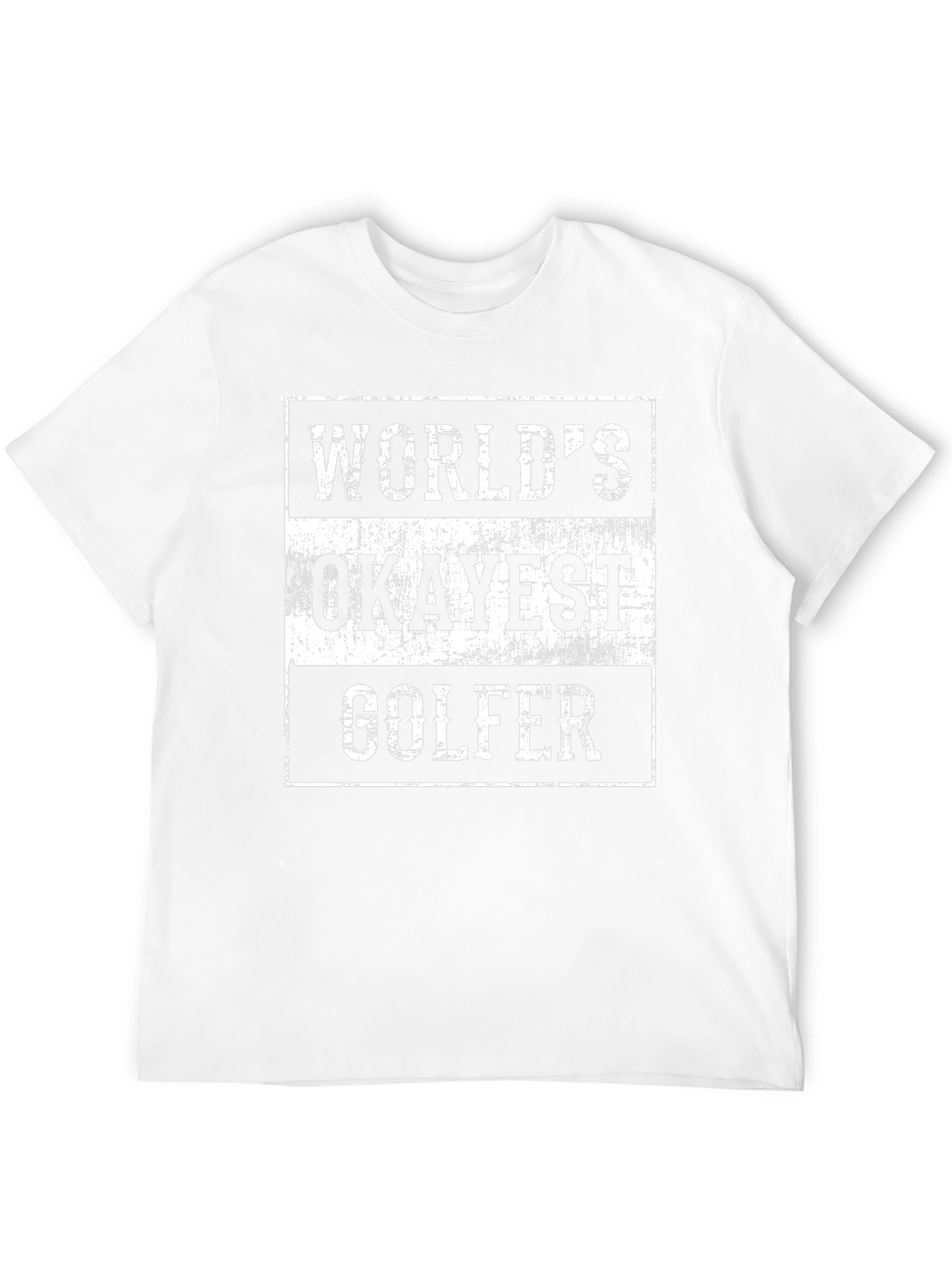 Worlds Okayest Golfer Graphic Tee