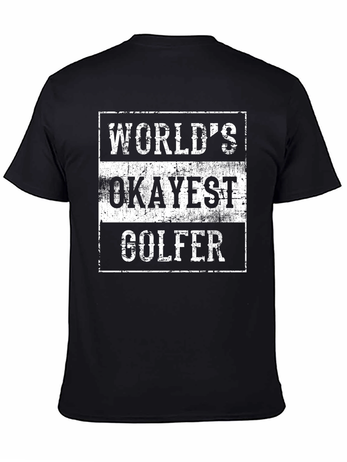 Worlds Okayest Golfer Graphic Tee