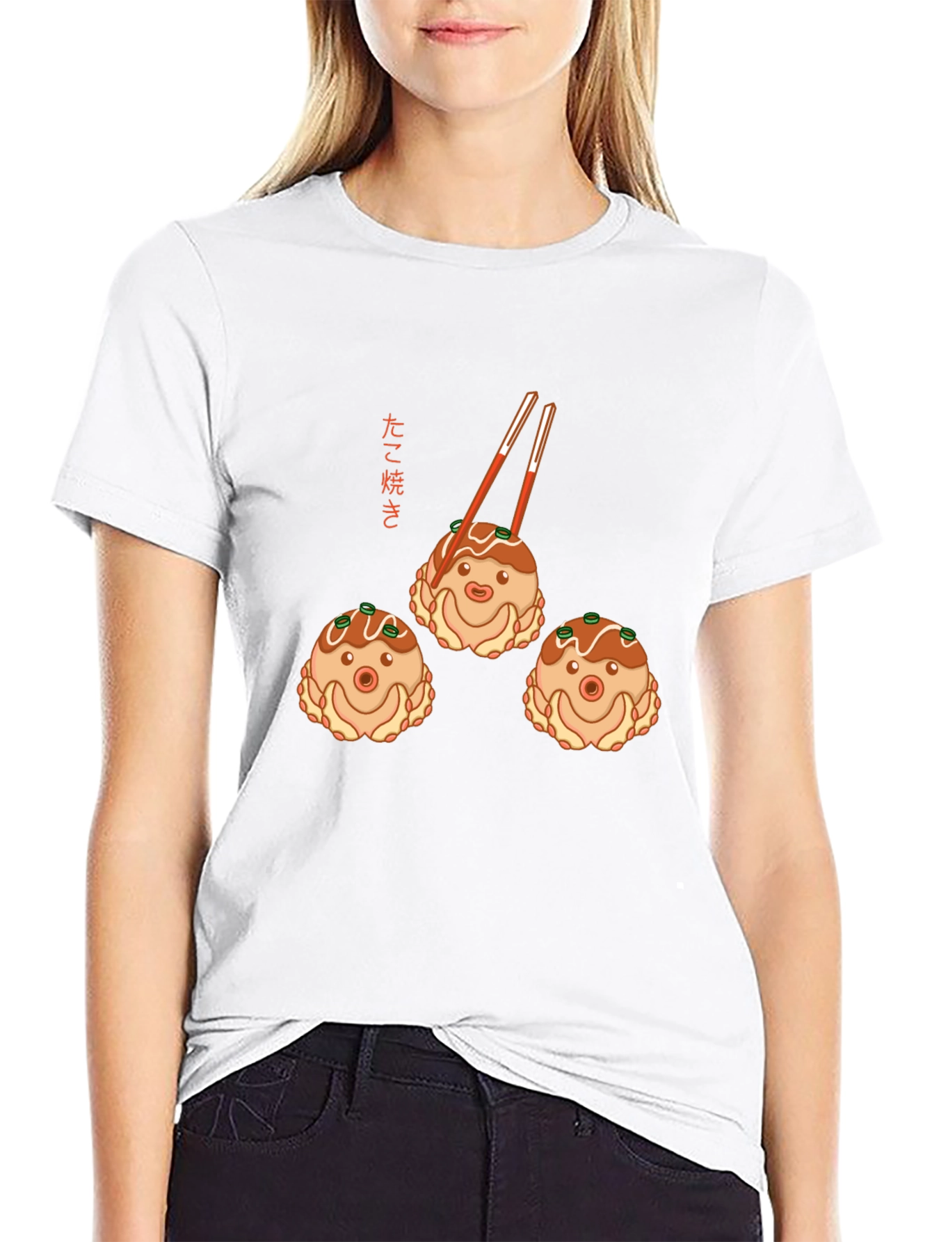 Takoyaki T-Shirt - Japanese Street Food Graphic Tee