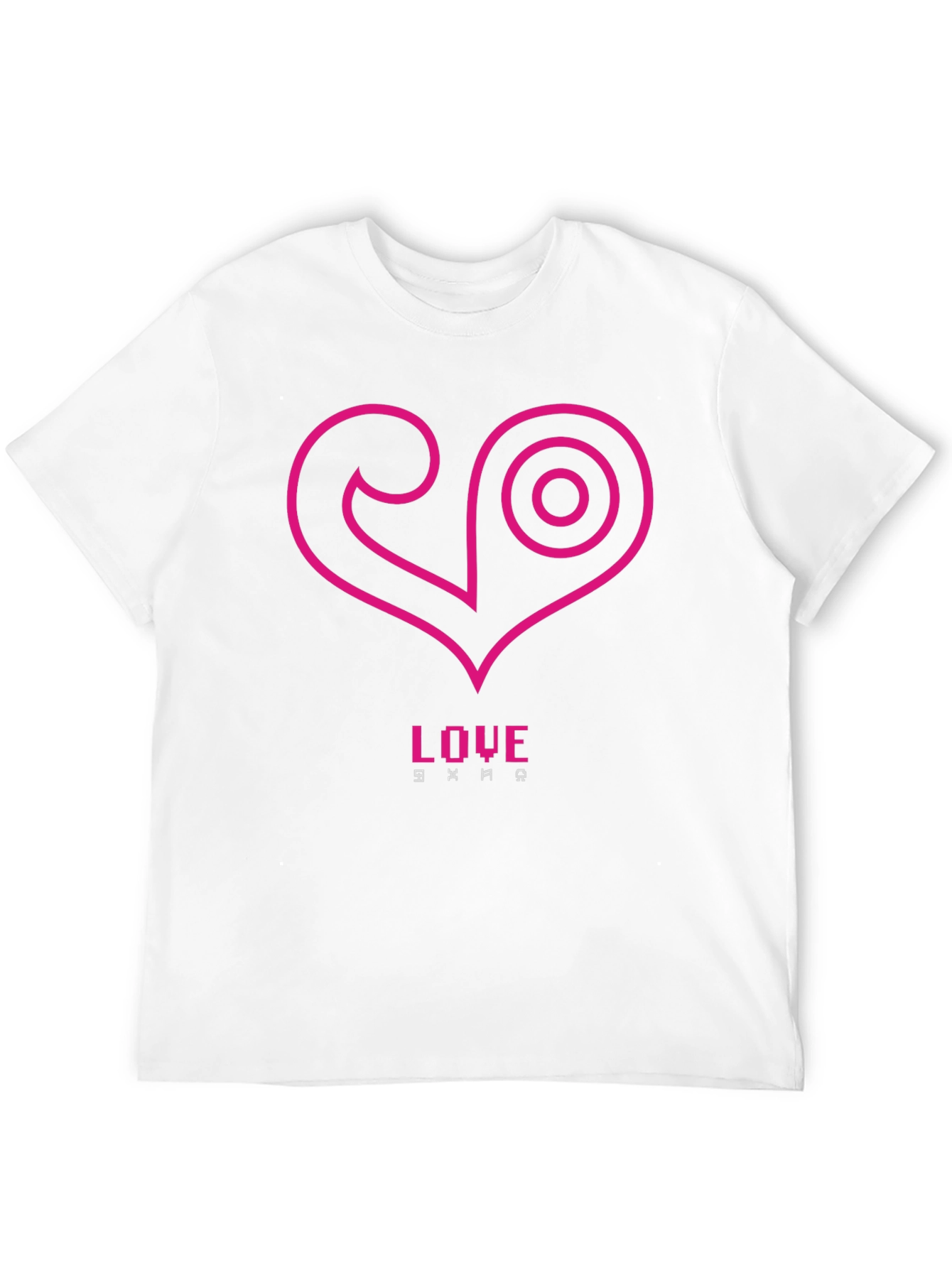 Love Symbol Black Tee