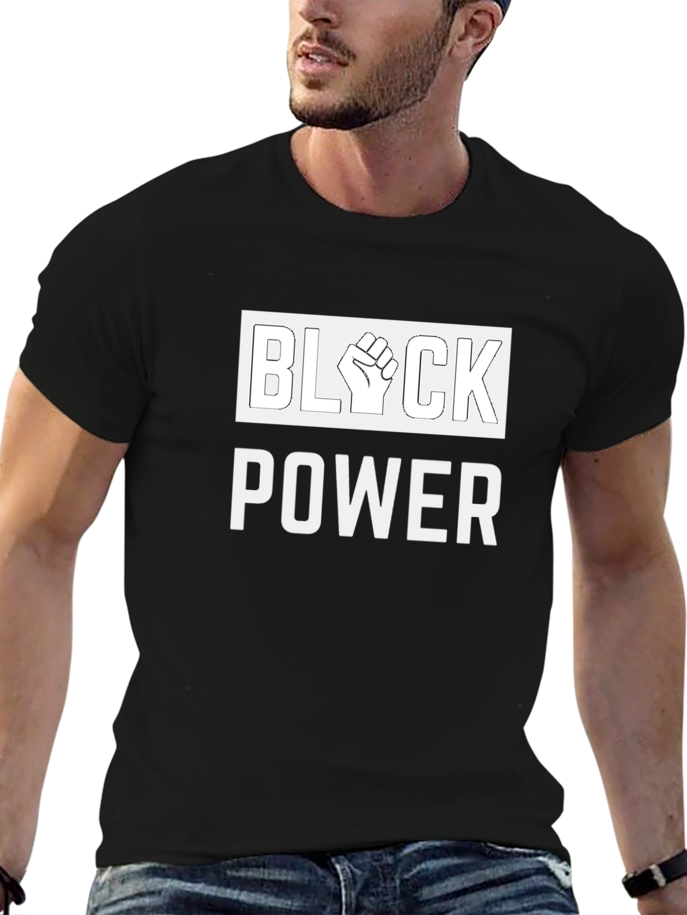 Black Power Fist T-Shirt - Unisex