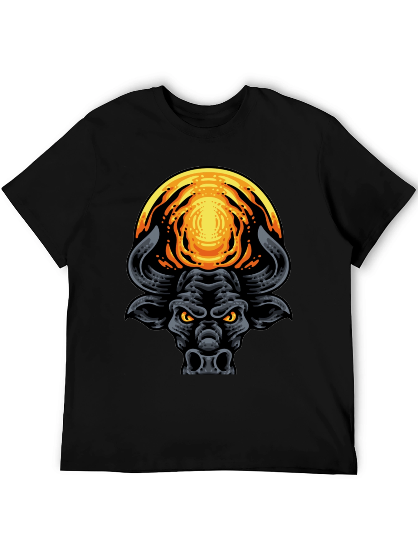 Black Bull Graphic T-Shirt