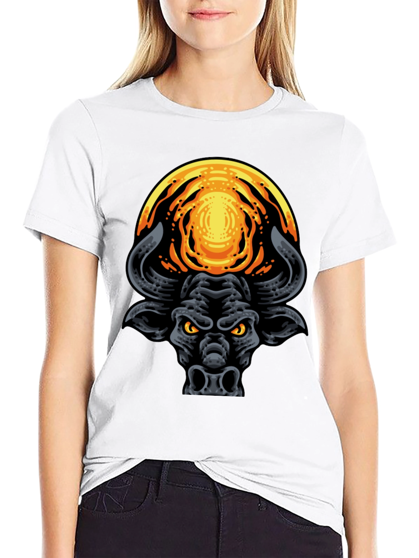 Black Bull Graphic T-Shirt