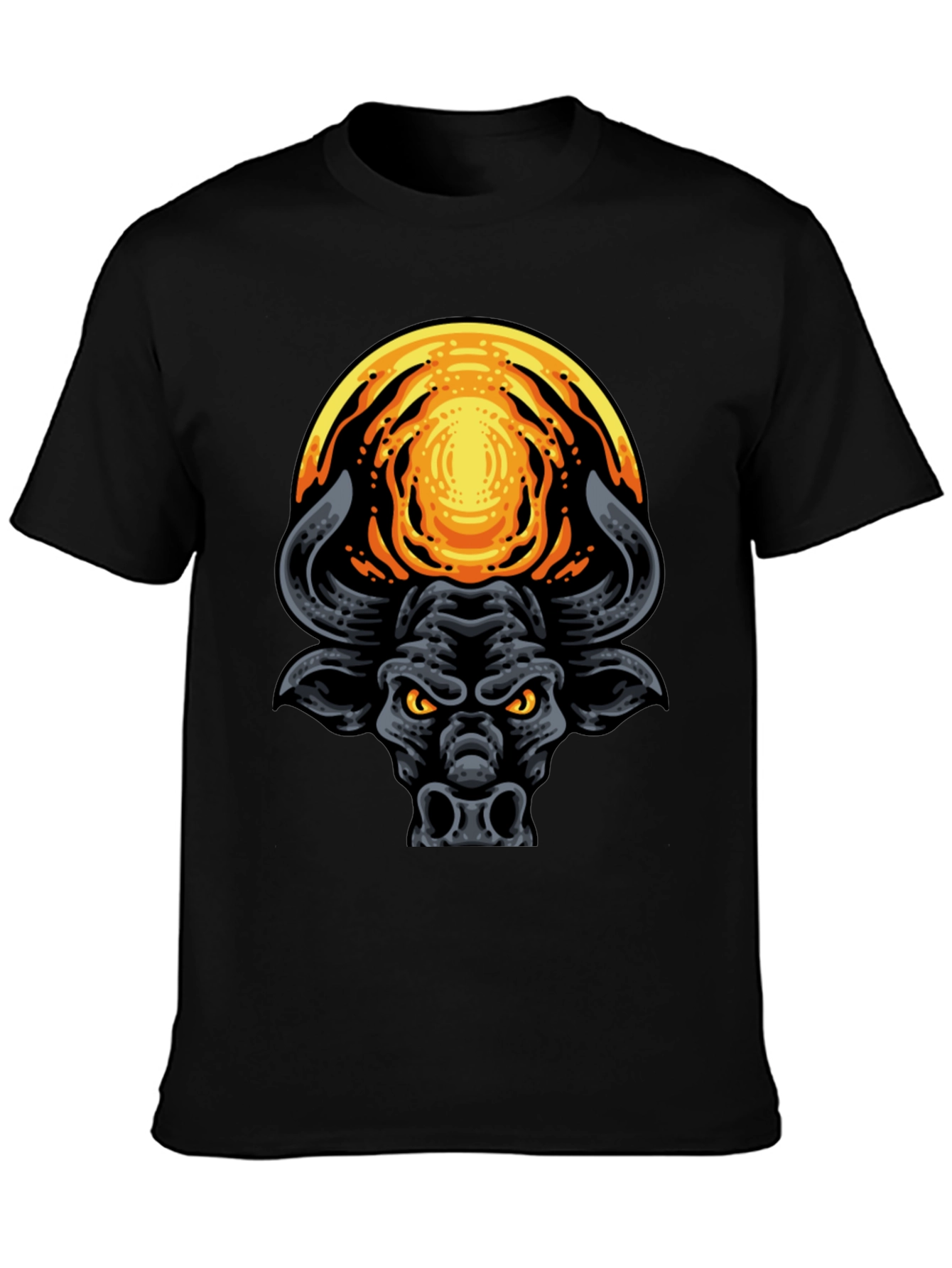 Black Bull Graphic T-Shirt