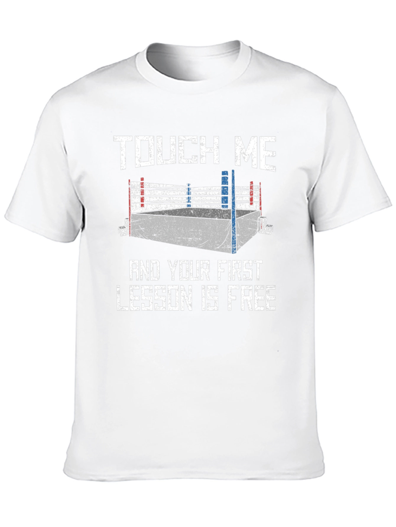 Touch Me Boxing T-Shirt - Funny Martial Arts Tee