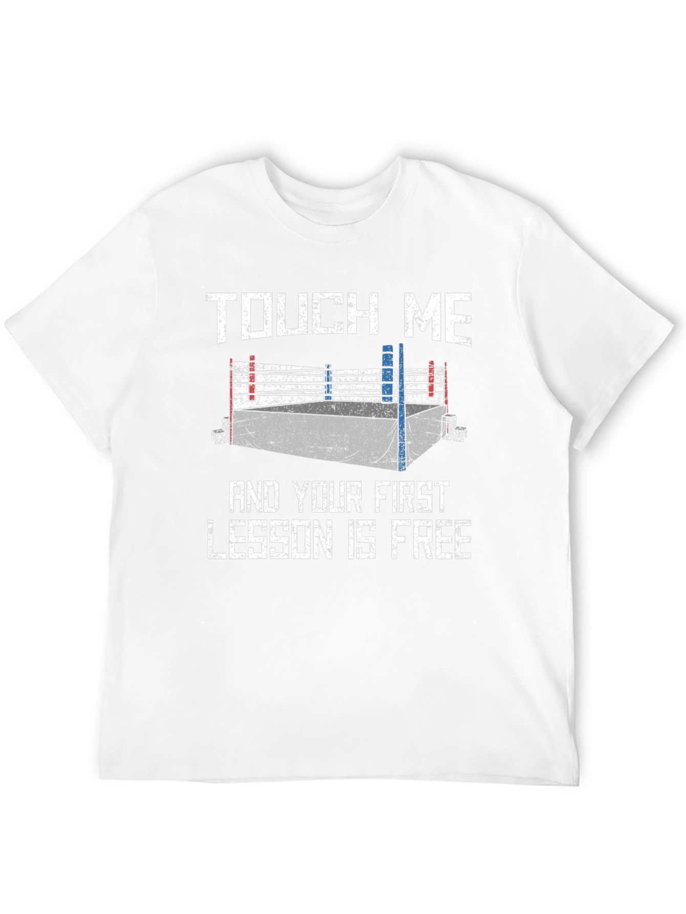 Touch Me Boxing T-Shirt - Funny Martial Arts Tee