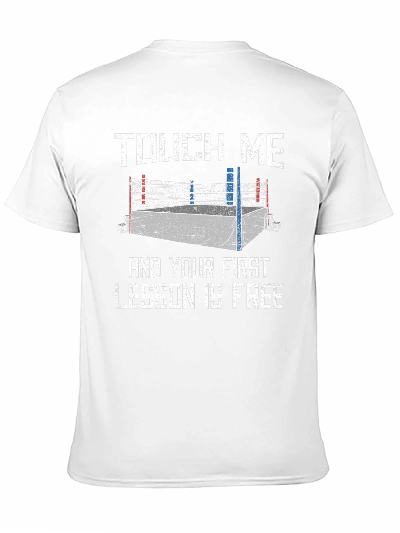 Touch Me Boxing T-Shirt - Funny Martial Arts Tee