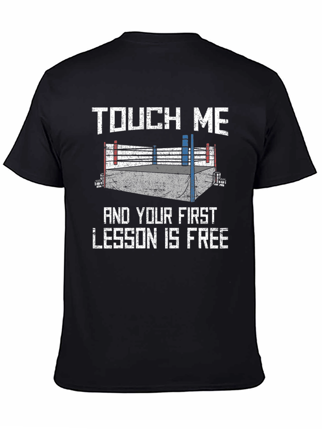 Touch Me Boxing T-Shirt - Funny Martial Arts Tee