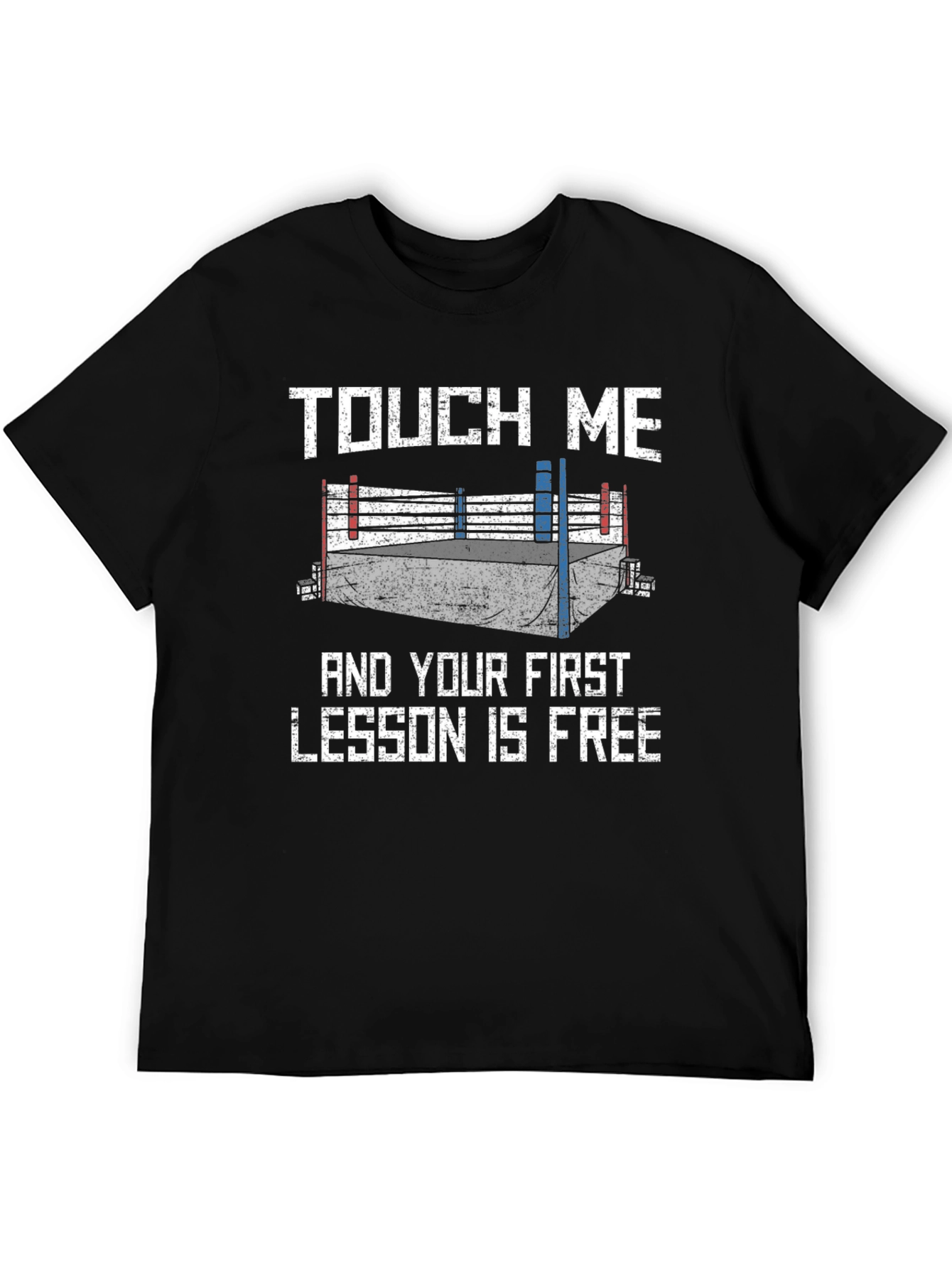 Touch Me Boxing T-Shirt - Funny Martial Arts Tee