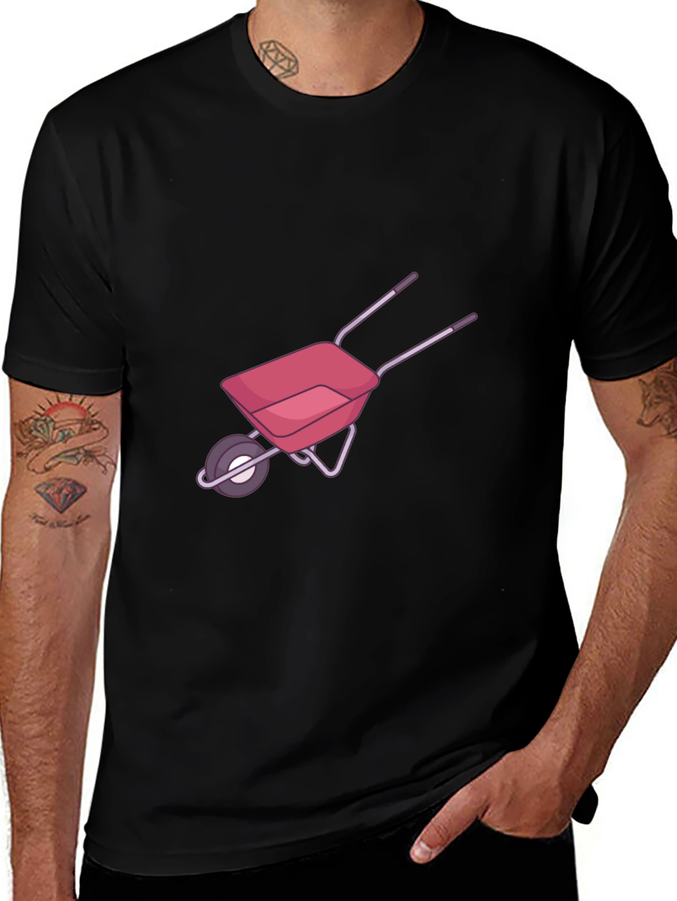 Wheelbarrow T-Shirt - Garden Humor