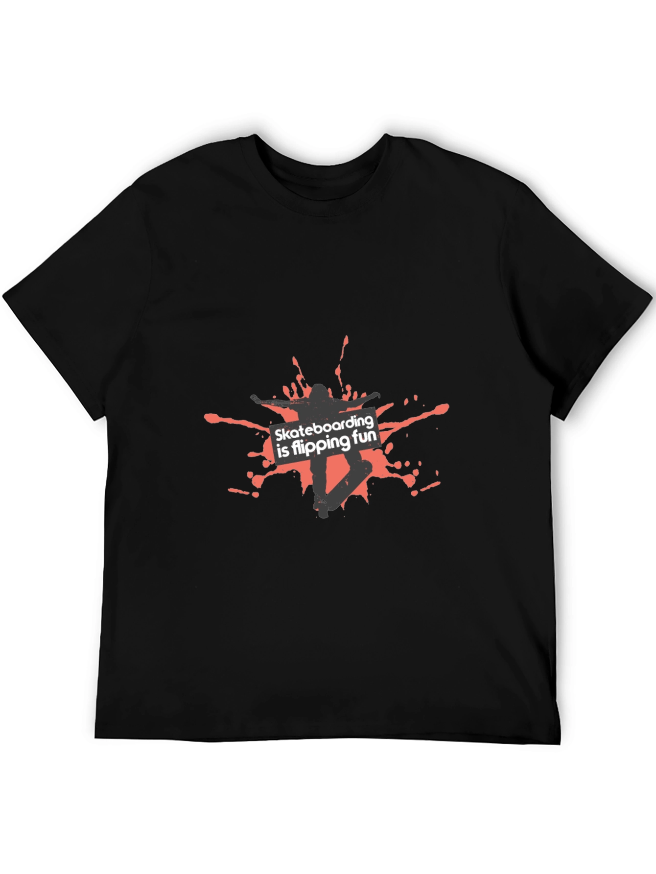 Skateboarding is Flipping Fun Graphic Tee