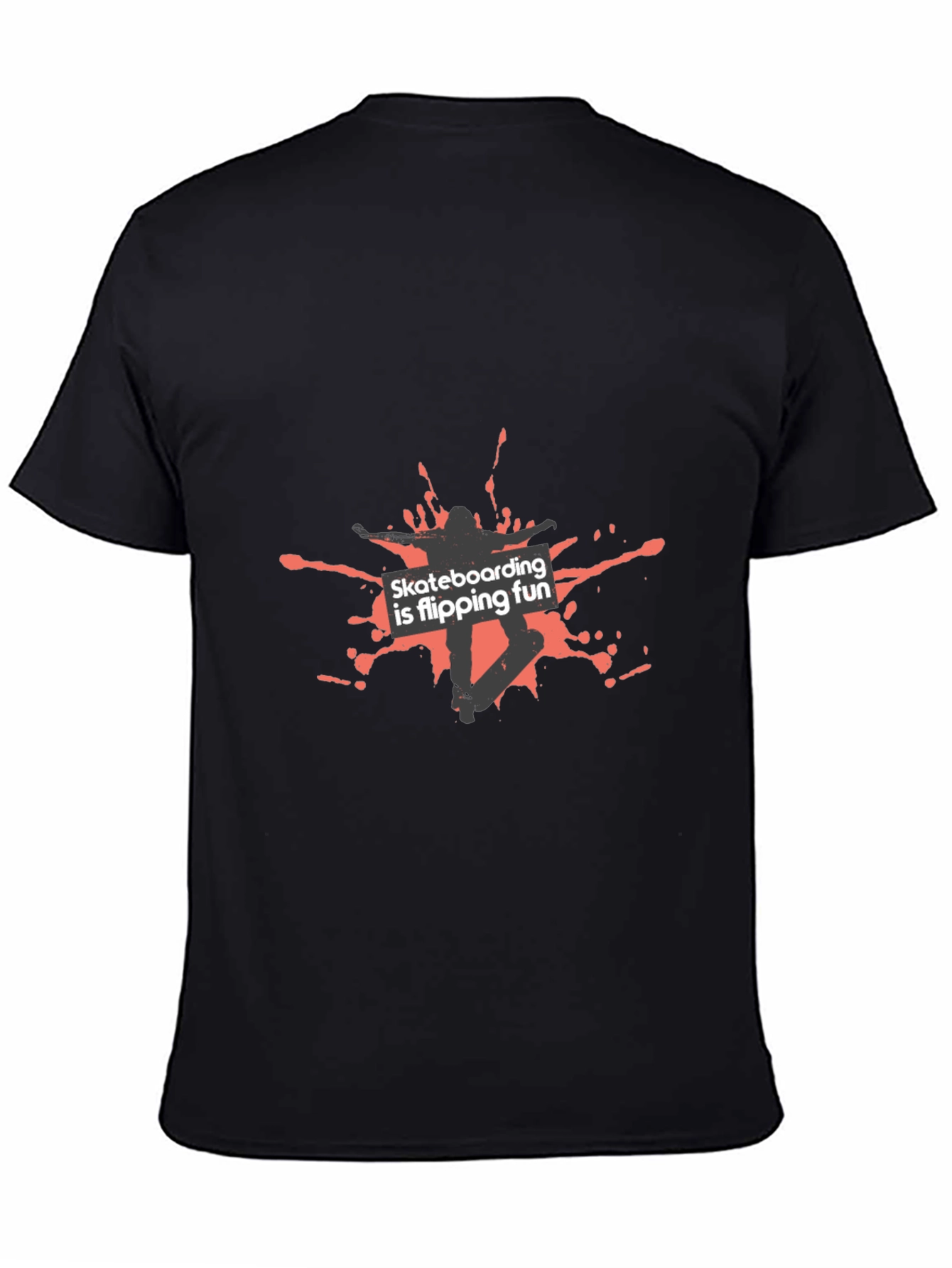 Skateboarding is Flipping Fun Graphic Tee