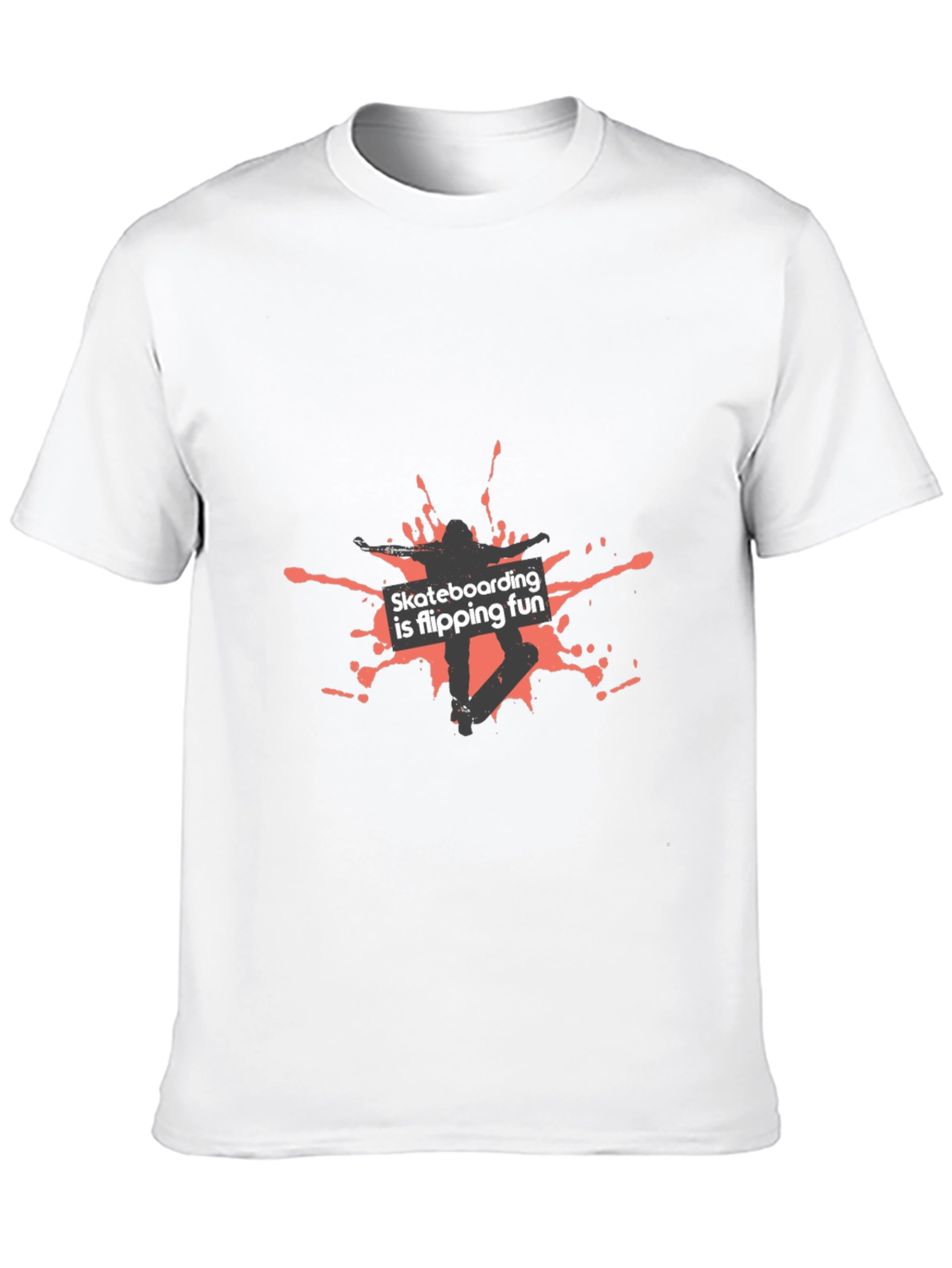Skateboarding is Flipping Fun Graphic Tee