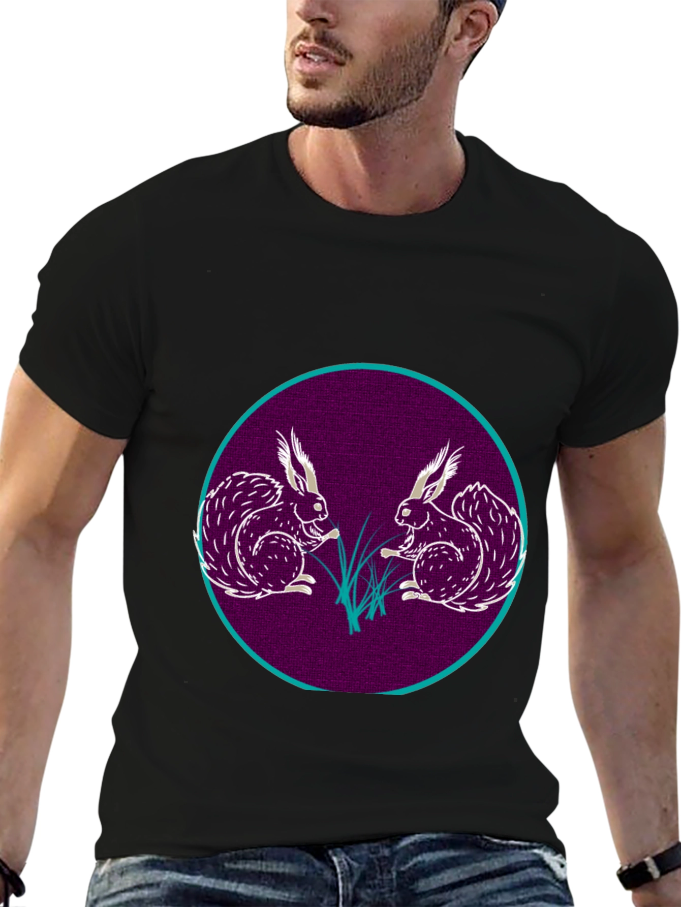 Squirrel Graphic Tee - Unique Design T-Shirt