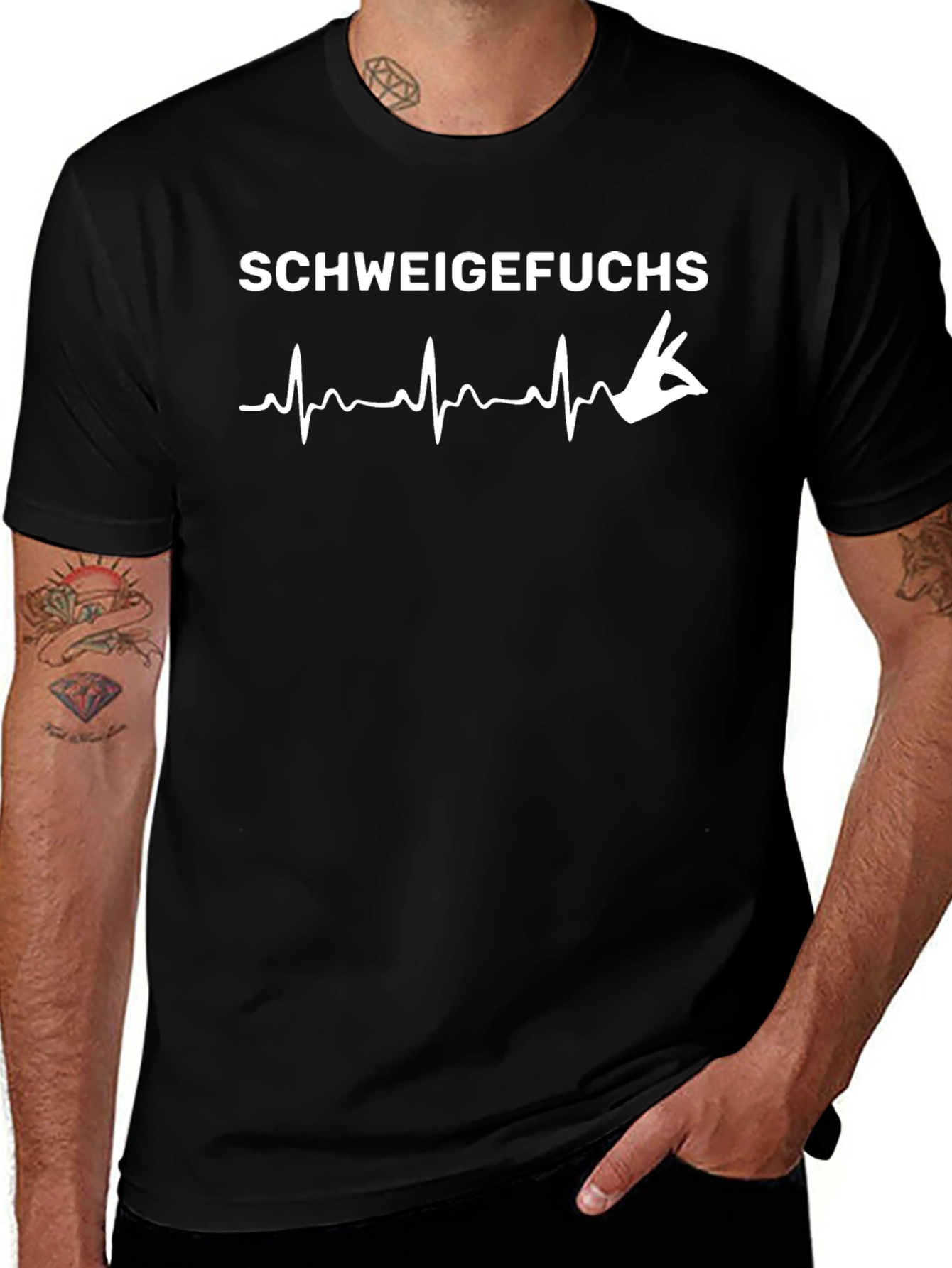 SchweigeFuchs Graphic T-Shirt