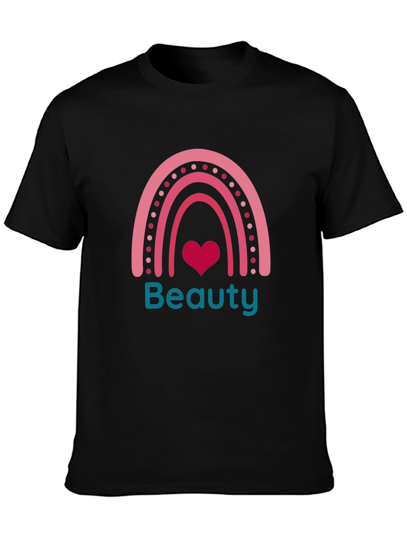 Beauty Rainbow Heart T-Shirt - Stylish & Trendy