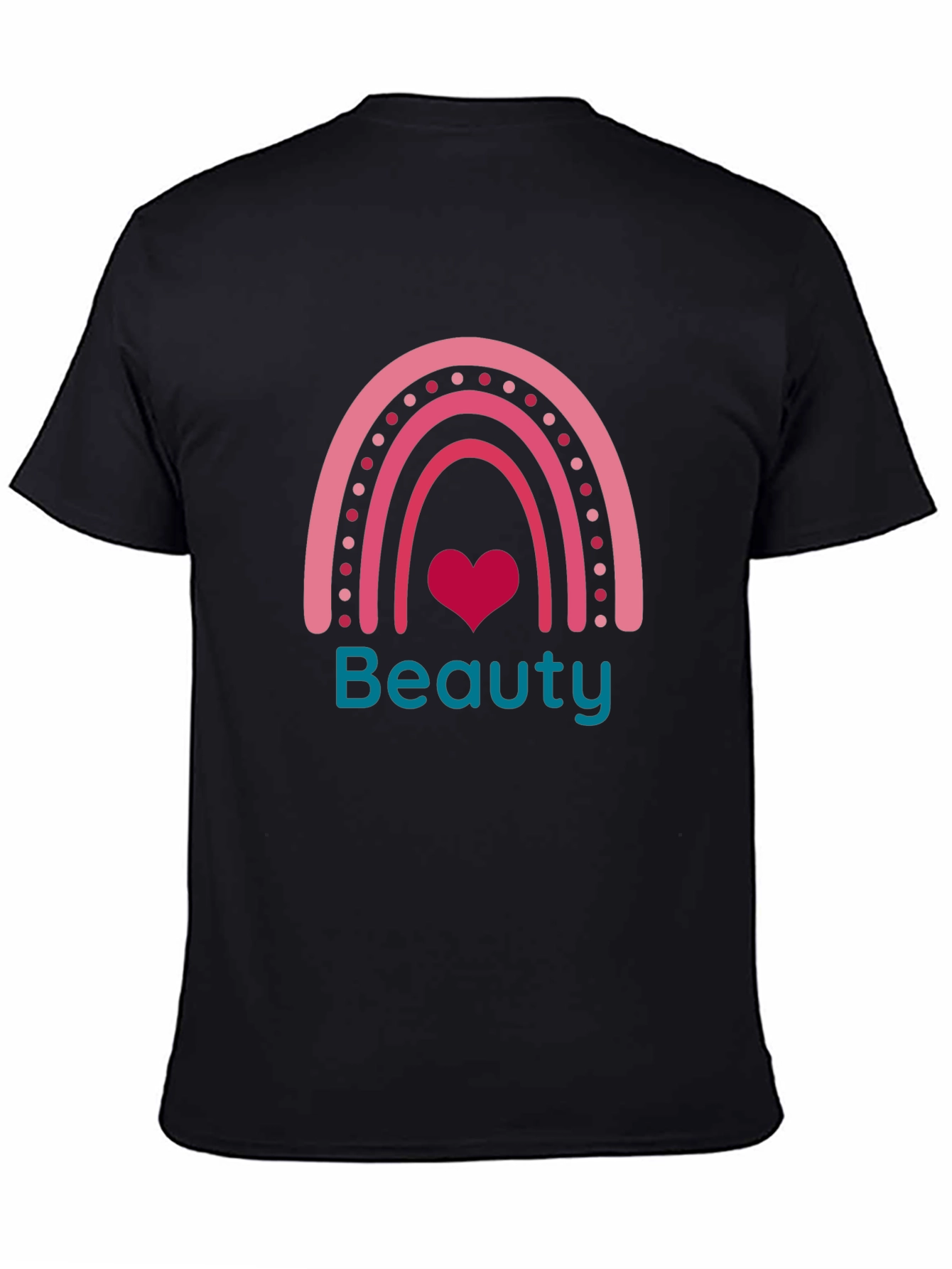 Beauty Rainbow Heart T-Shirt - Stylish & Trendy