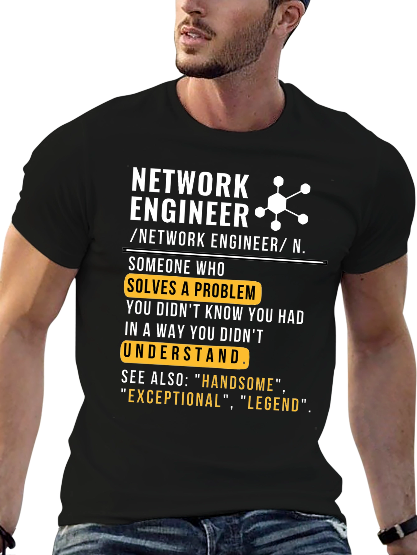 Network Engineer Graphic T-Shirt