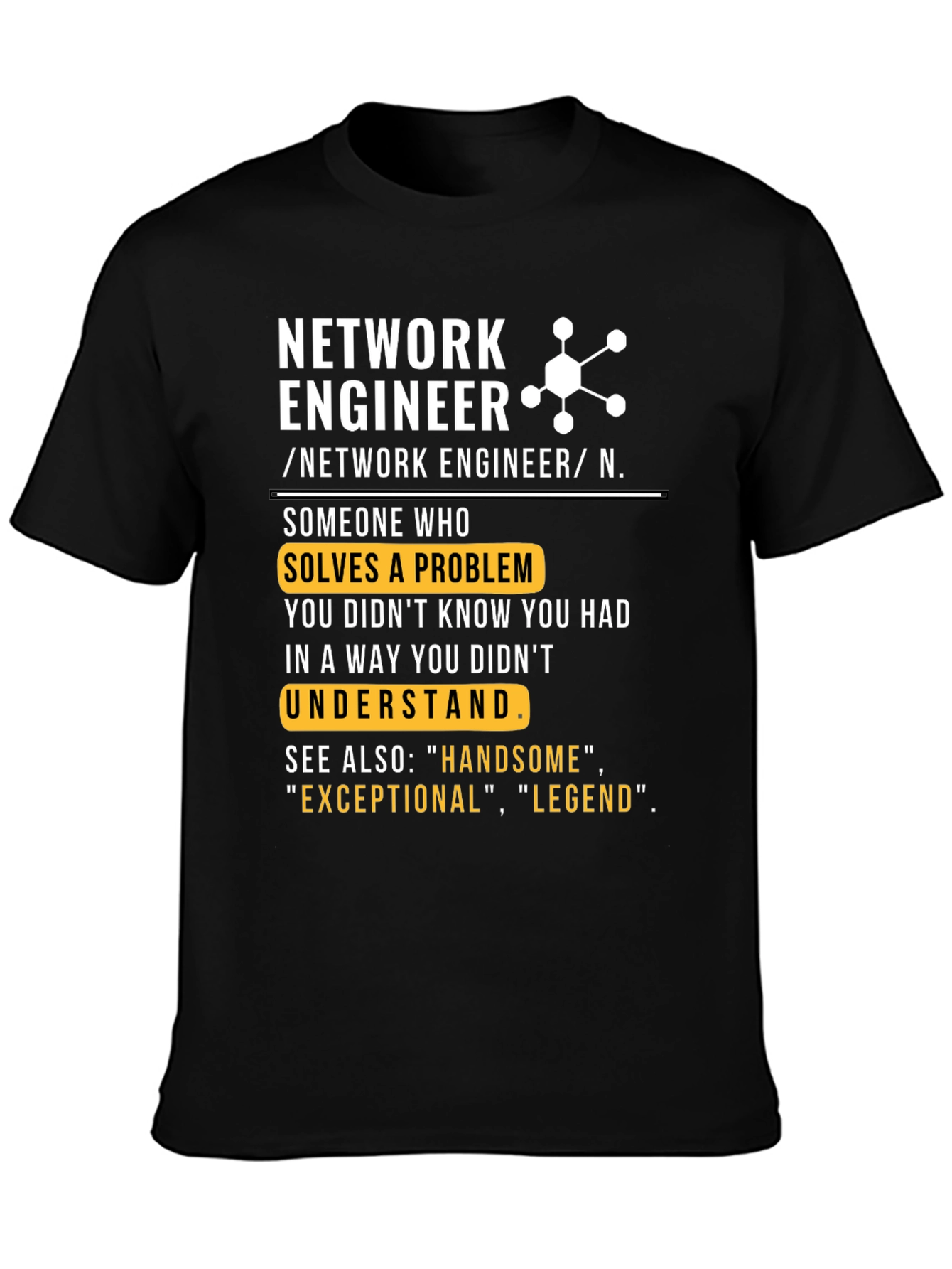 Network Engineer Graphic T-Shirt