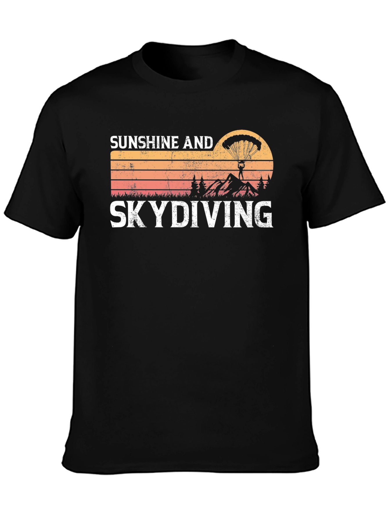 Sunshine & Skydiving Graphic Tee