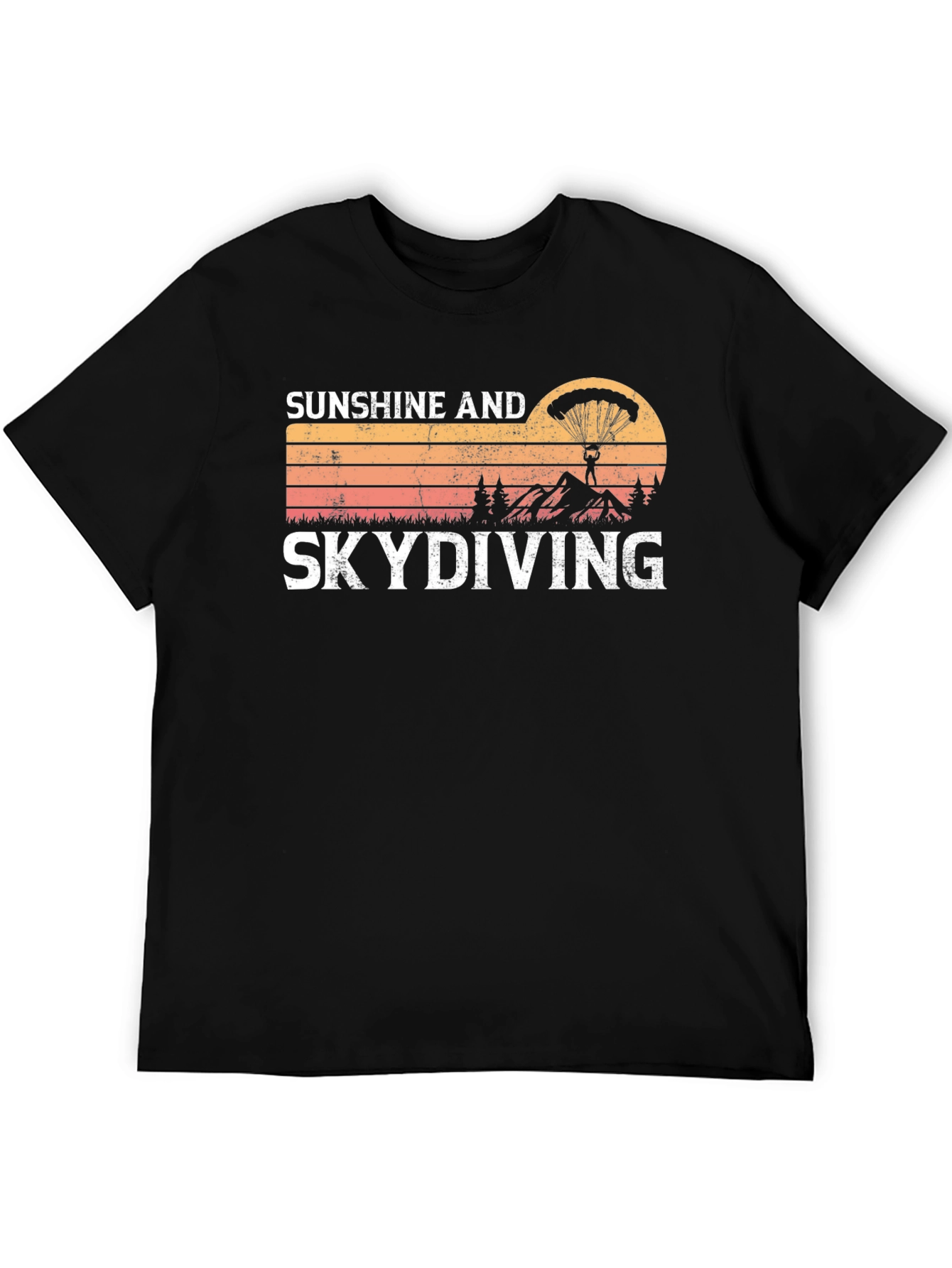 Sunshine & Skydiving Graphic Tee
