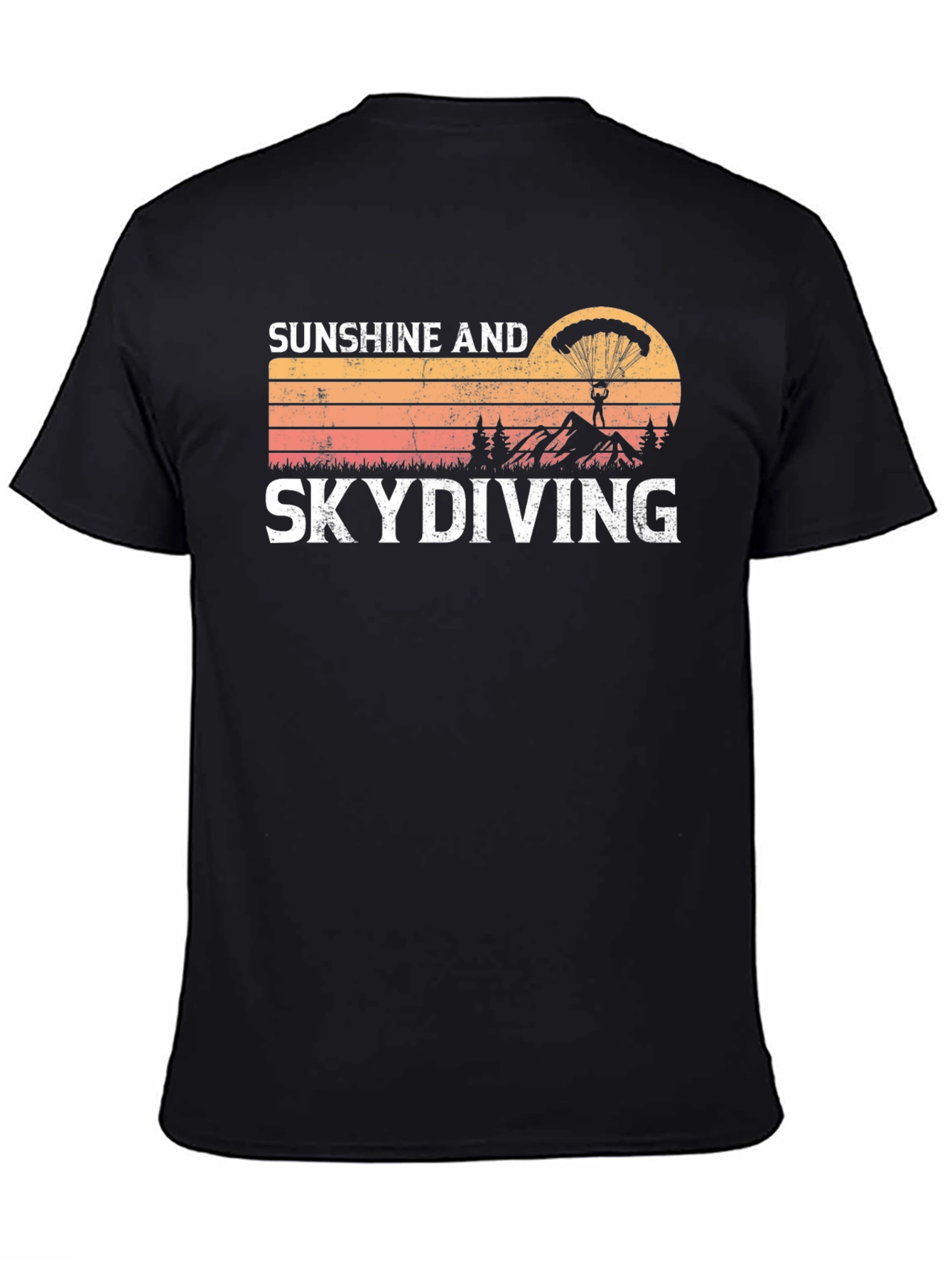 Sunshine & Skydiving Graphic Tee