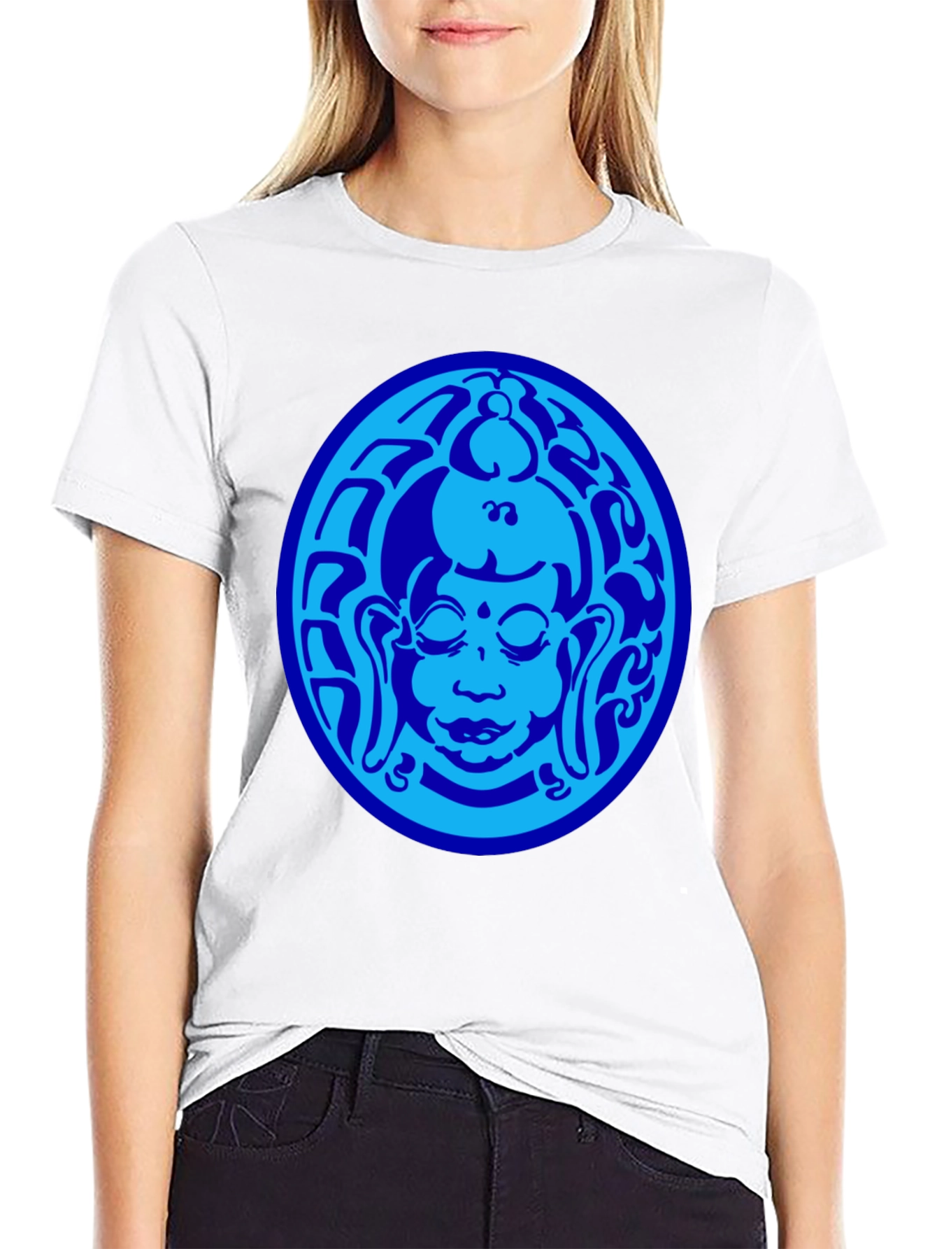 Buddha Graphic Black T-Shirt