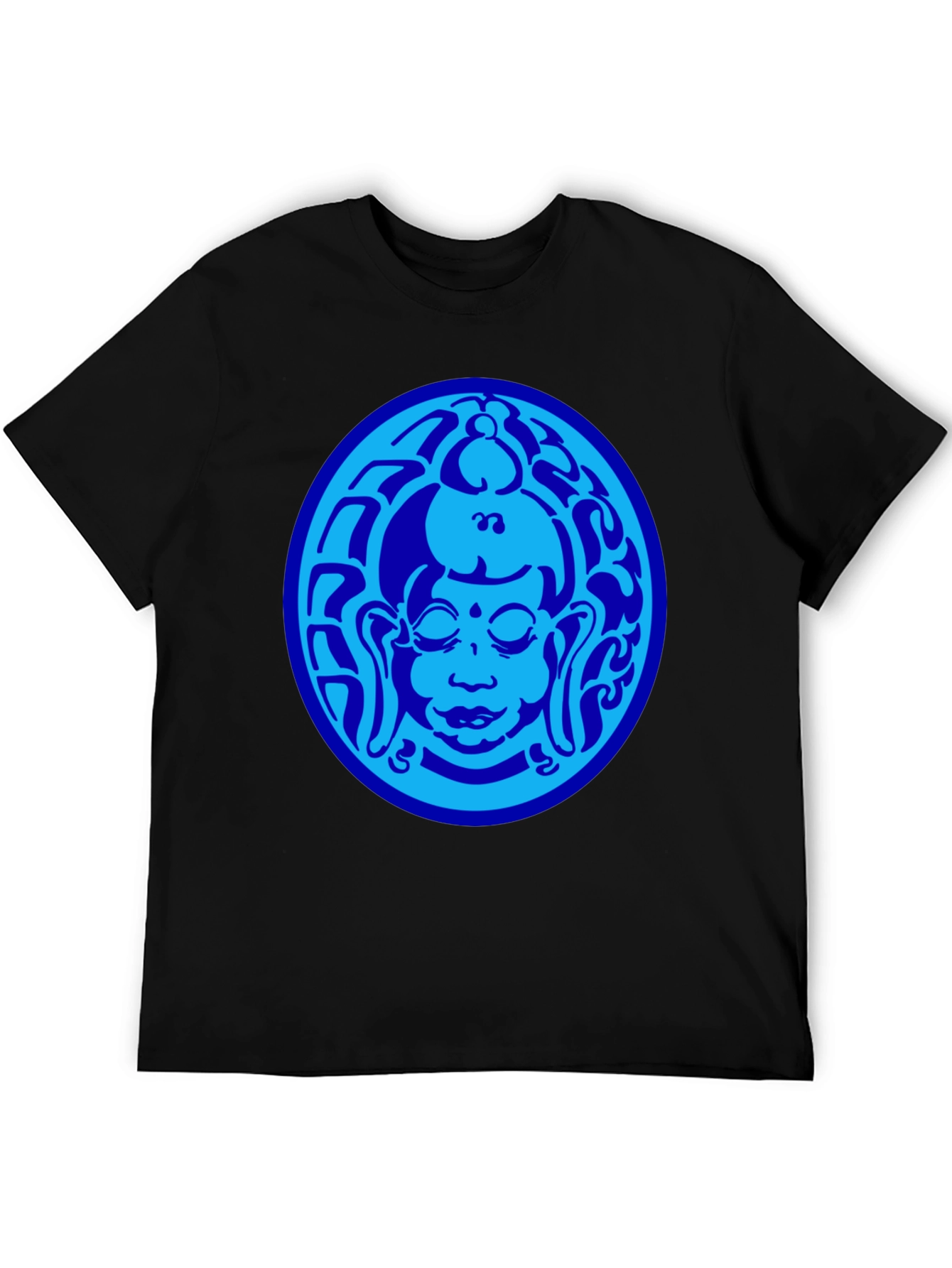 Buddha Graphic Black T-Shirt