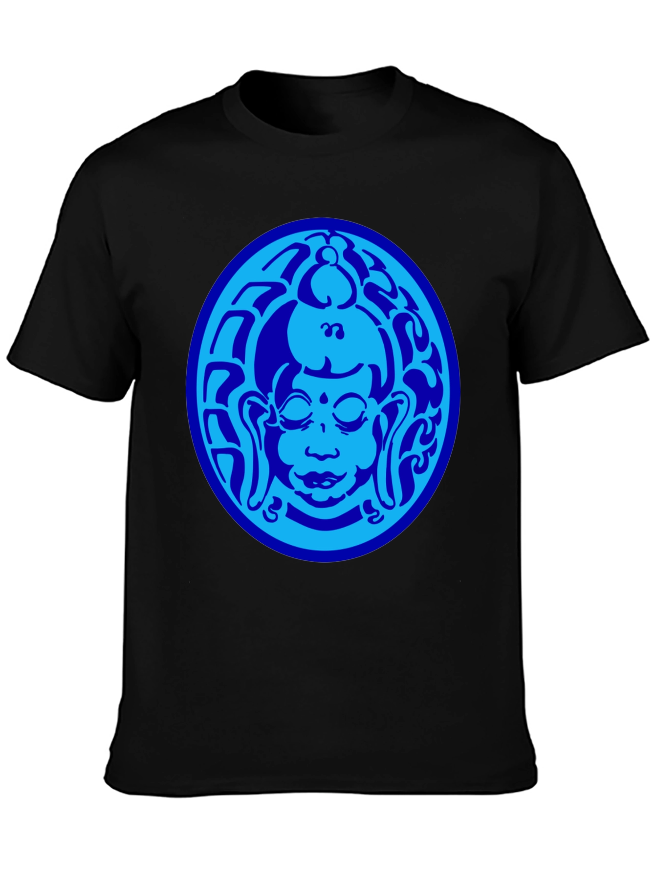Buddha Graphic Black T-Shirt