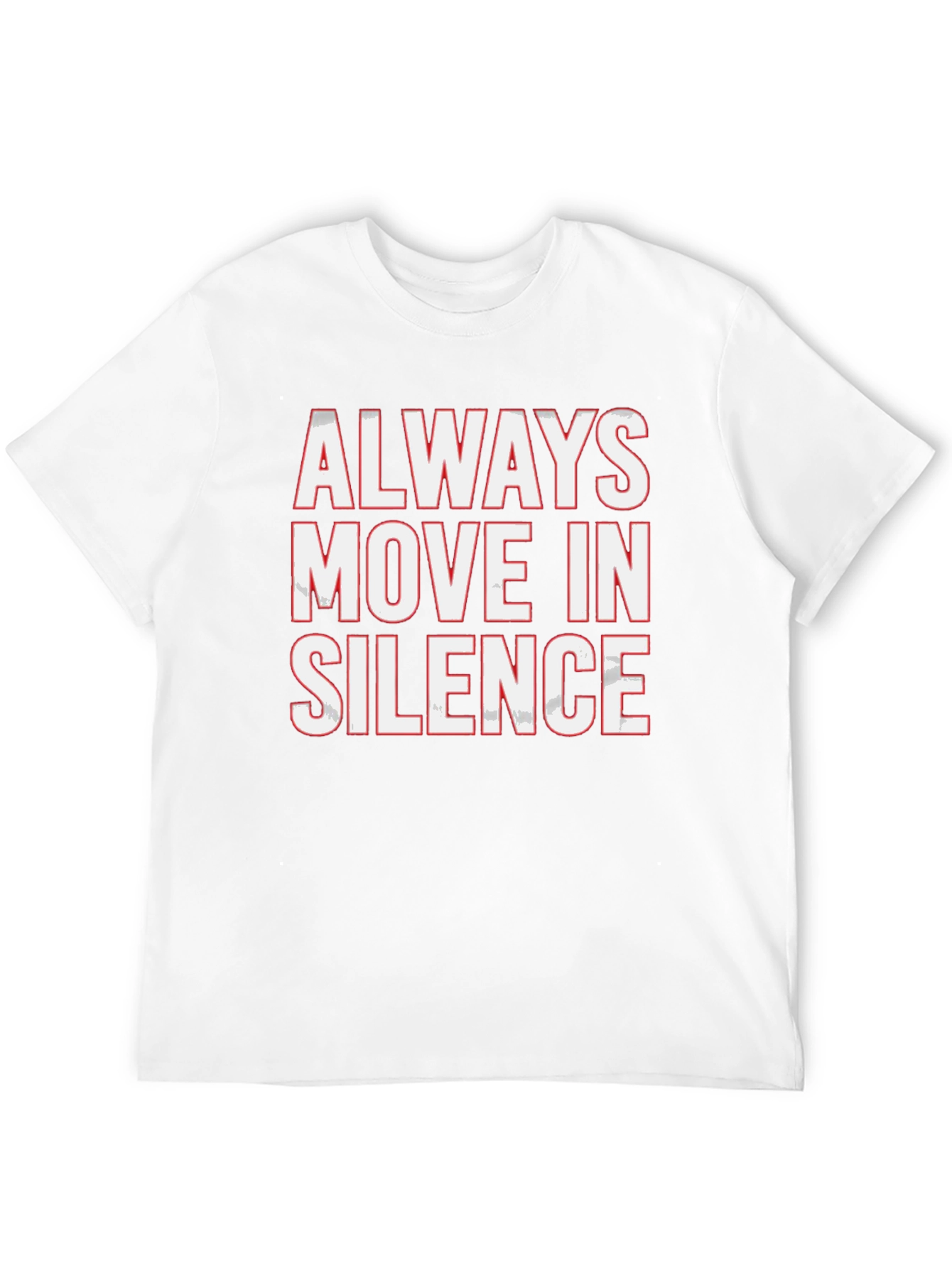 Always Move in Silence Graphic Tee