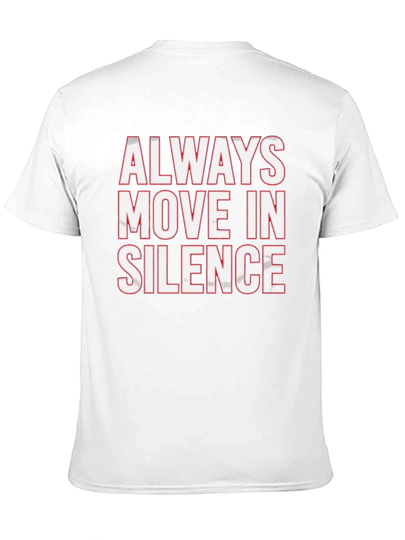 Always Move in Silence Graphic Tee
