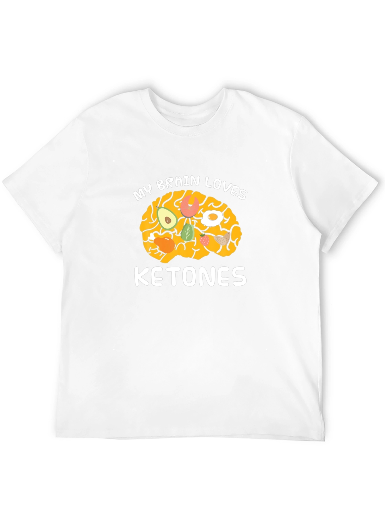 My Brain Loves Ketones T-Shirt Keto Diet Tee