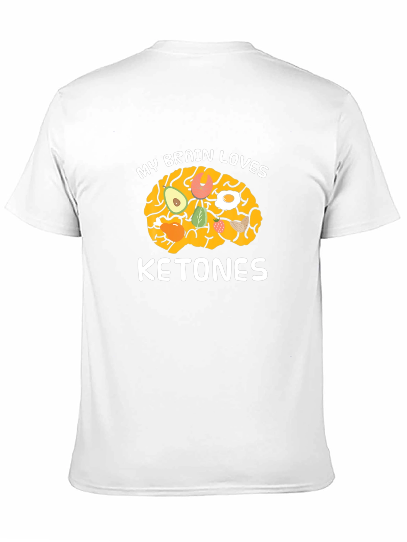 My Brain Loves Ketones T-Shirt Keto Diet Tee