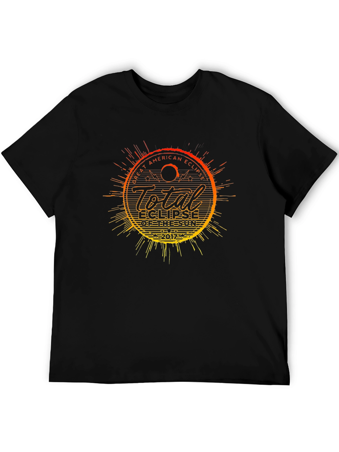 Total Eclipse 2017 Black T-Shirt