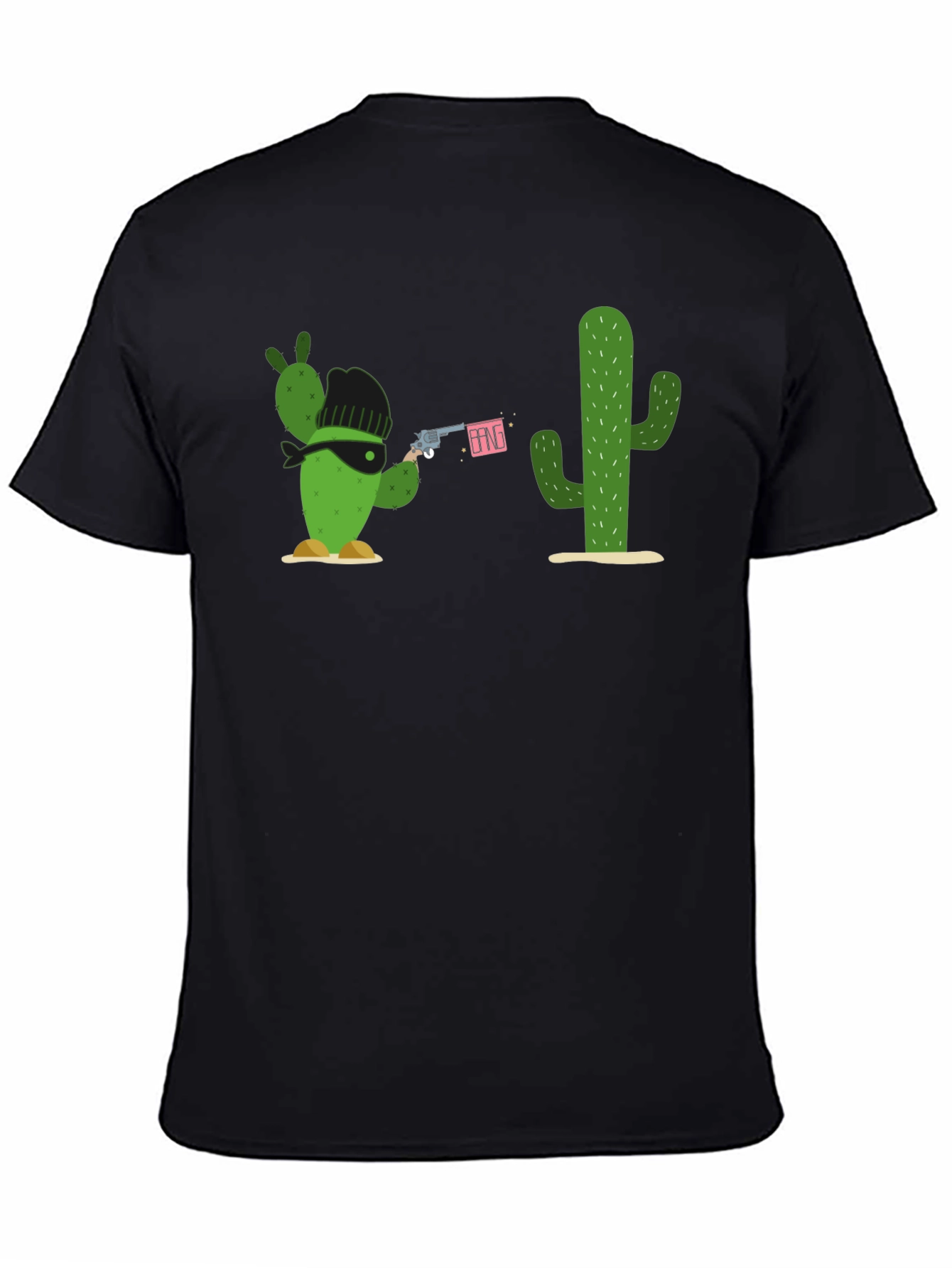 Cactus Bandit Graphic Tee - Funny Western T-Shirt